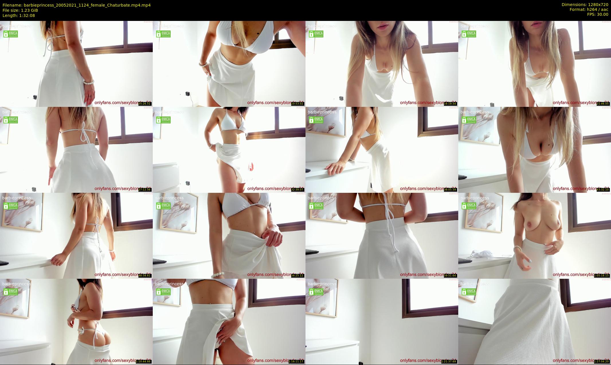 barbieprincess — 93 minute Chaturbate female cam show recording, 720p, May 20, 2021