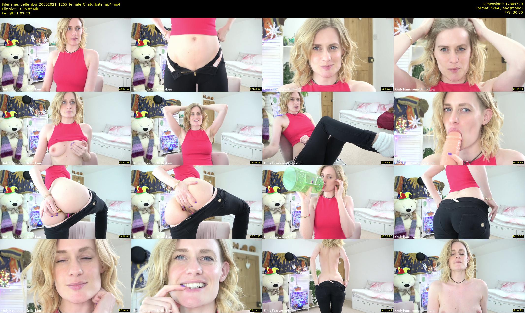 belle_jlou — 63 minute Chaturbate female cam show recording, 720p, May 20, 2021