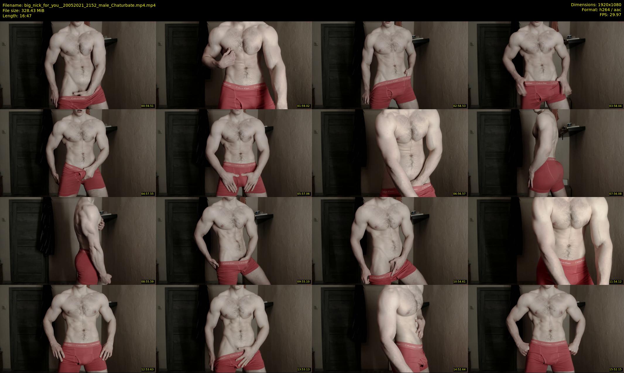 big_nick_for_you_ — 17 minute Chaturbate male cam show recording, 1080p, May 20, 2021