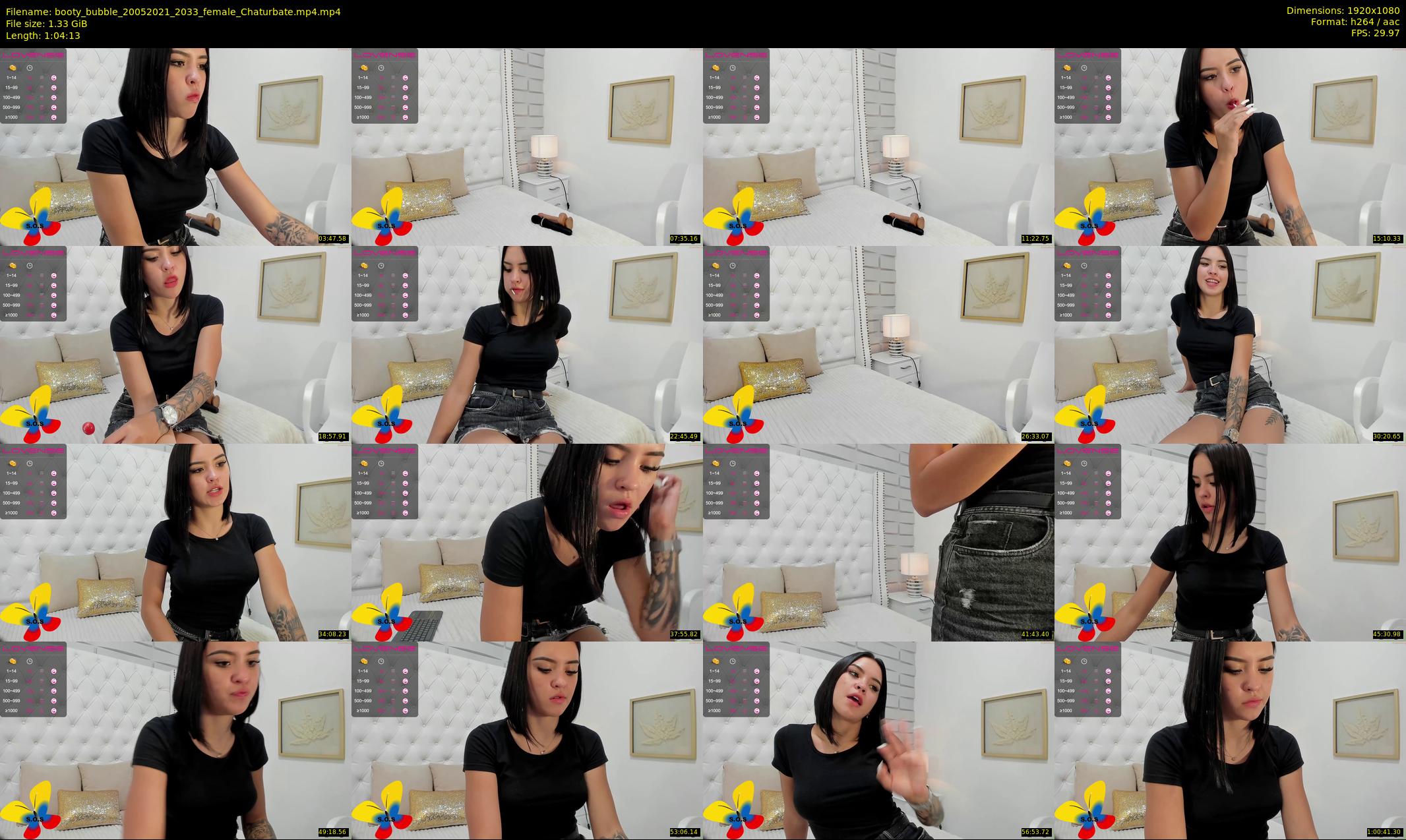 booty_bubble — 65 minute Chaturbate female cam show recording, 1080p, May 20, 2021