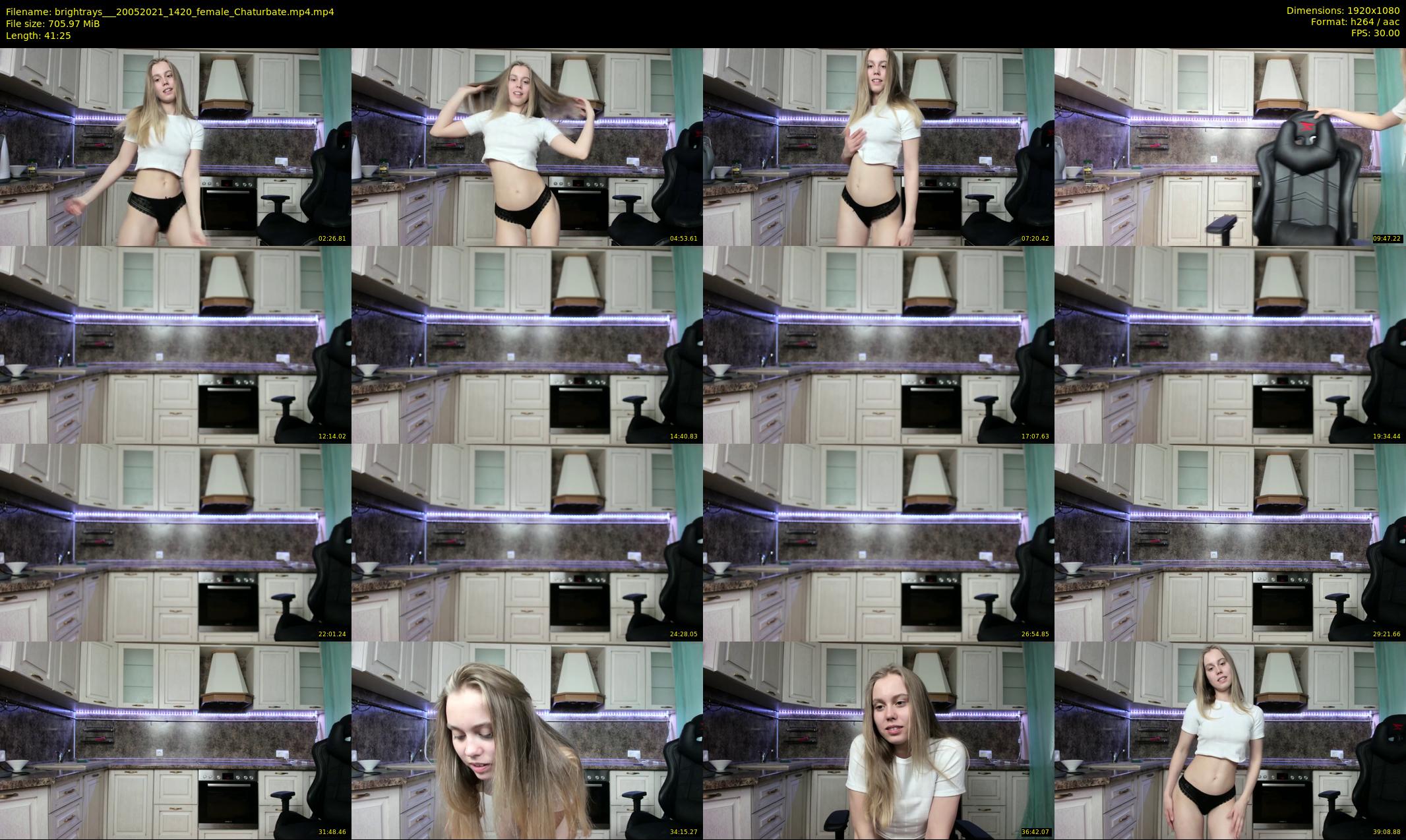 brightrays__ — 42 minute Chaturbate female cam show recording, 1080p, May 20, 2021