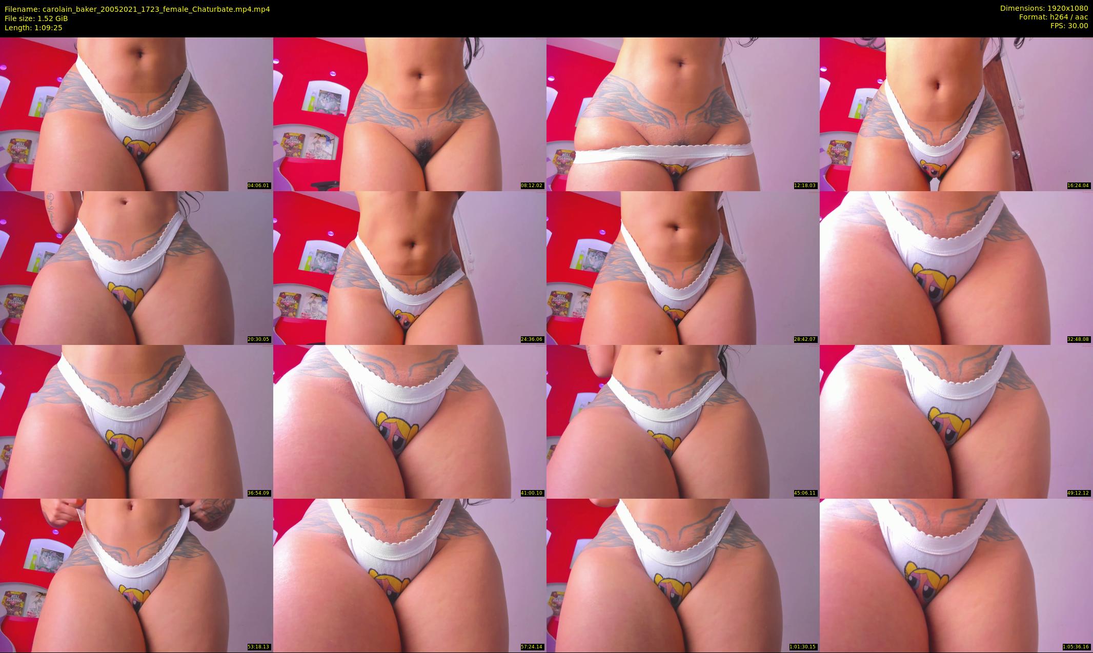 carolain_baker — 70 minute Chaturbate female cam show recording, 1080p, May 20, 2021