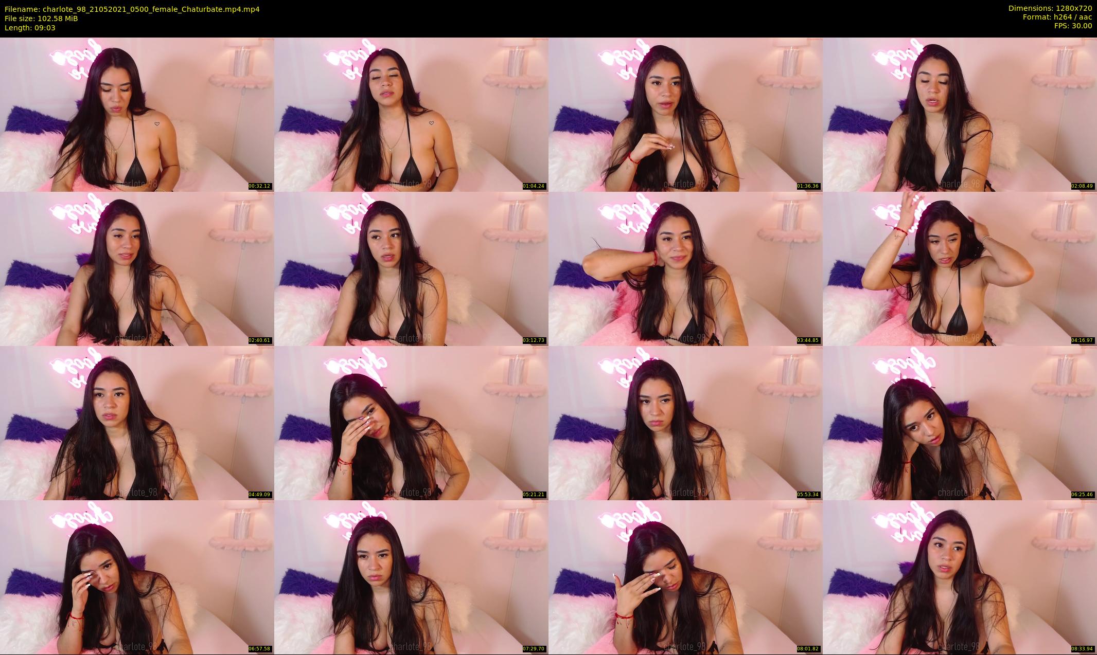 charlote_98 — 10 minute Chaturbate female cam show recording, 720p, May 21, 2021