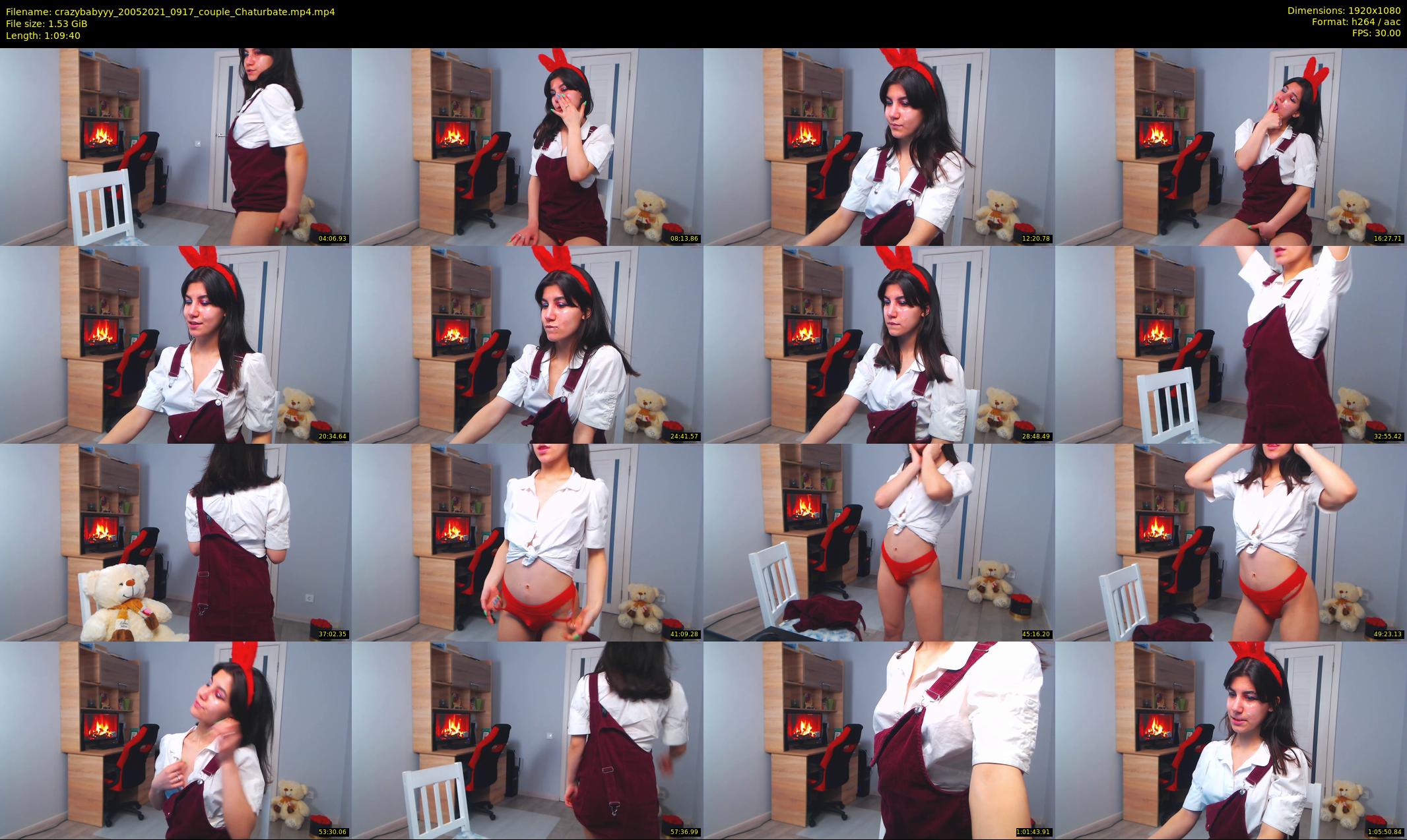 crazybabyyy — 70 minute Chaturbate couple cam show recording, 1080p, May 20, 2021