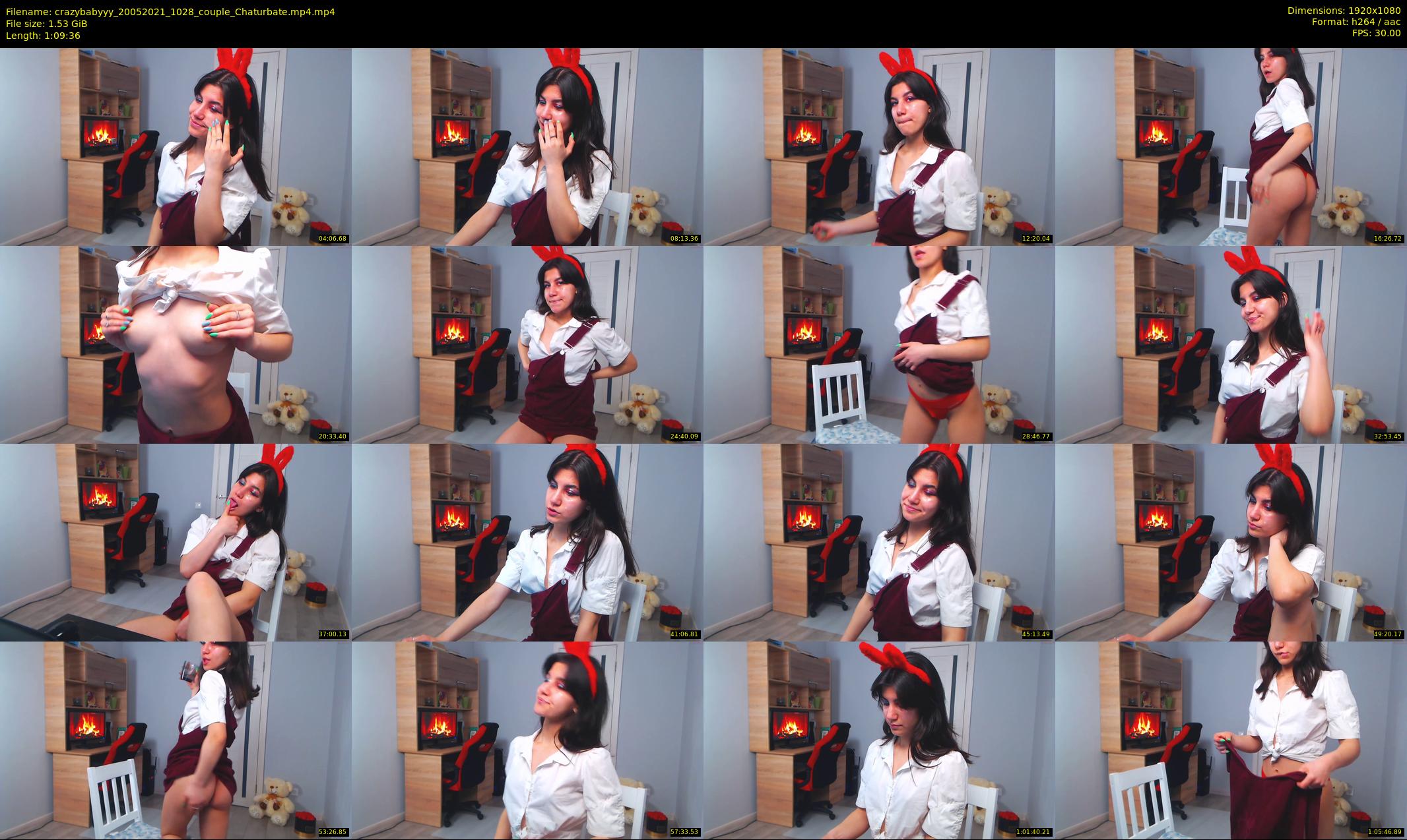 crazybabyyy — 70 minute Chaturbate couple cam show recording, 1080p, May 20, 2021