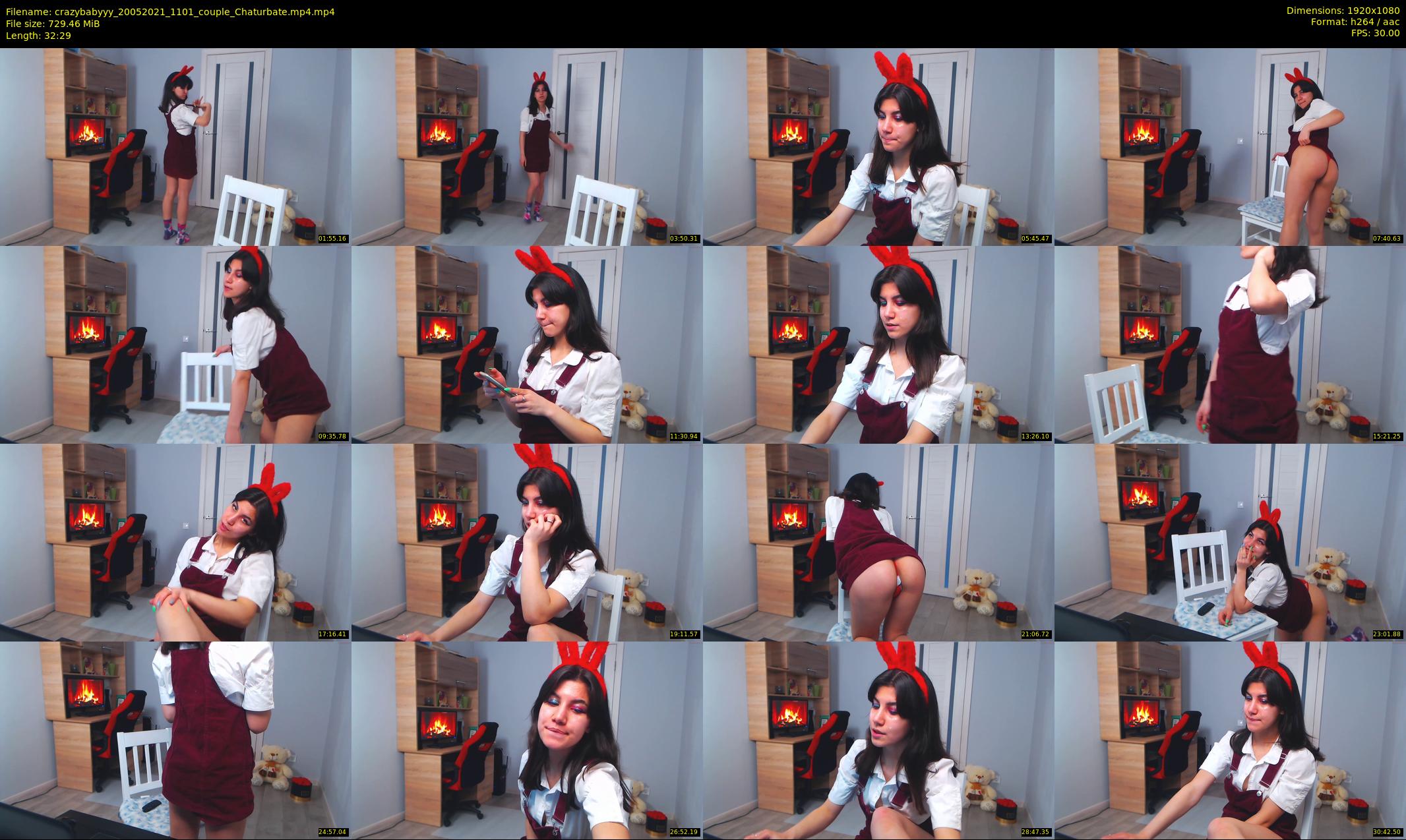 crazybabyyy — 33 minute Chaturbate couple cam show recording, 1080p, May 20, 2021