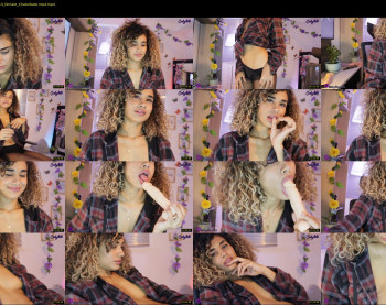 curlydoll1 — 36 minute Chaturbate female cam show recording, 720p, May 21, 2021