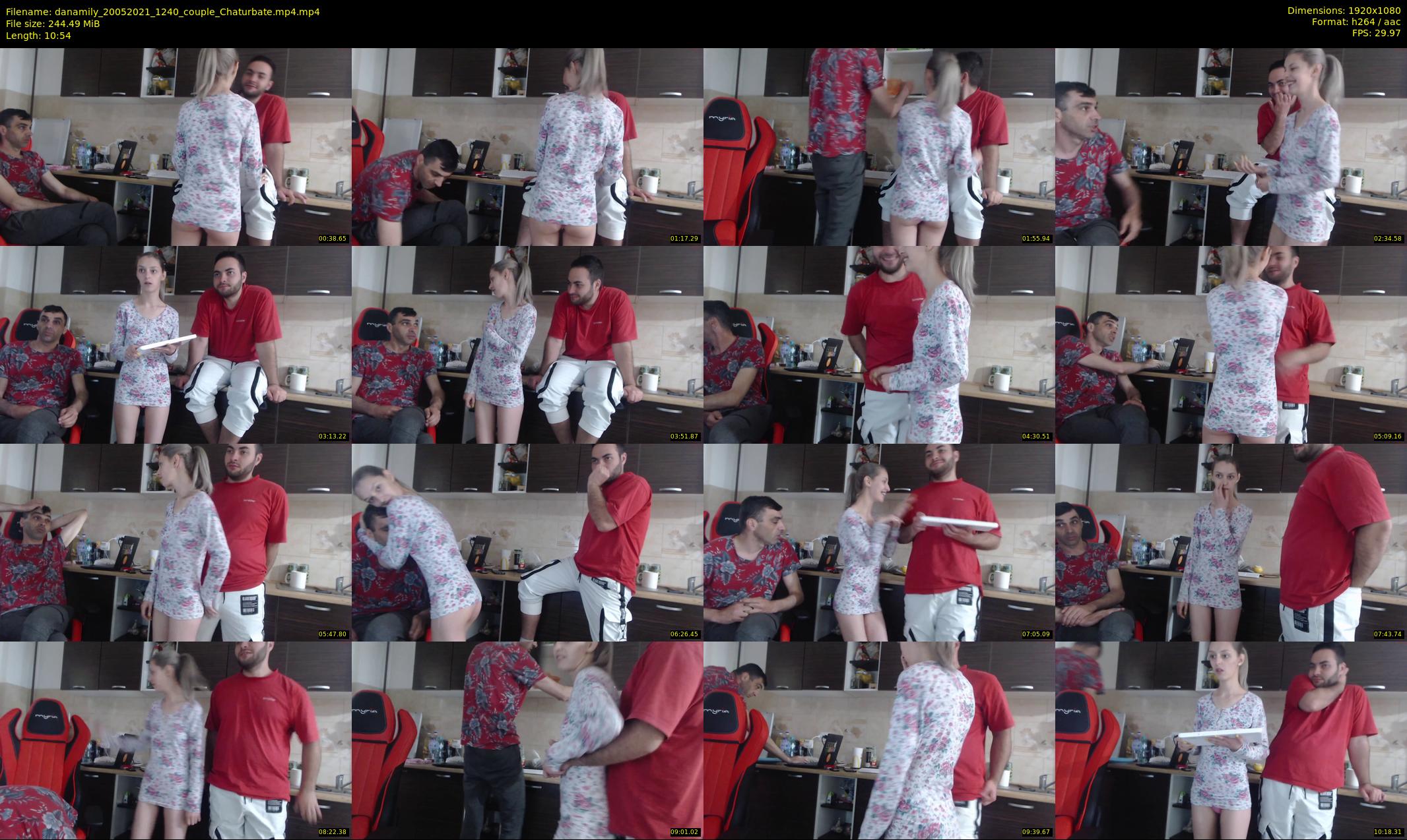 danamily — 11 minute Chaturbate female cam show recording, 1080p, May 20, 2021