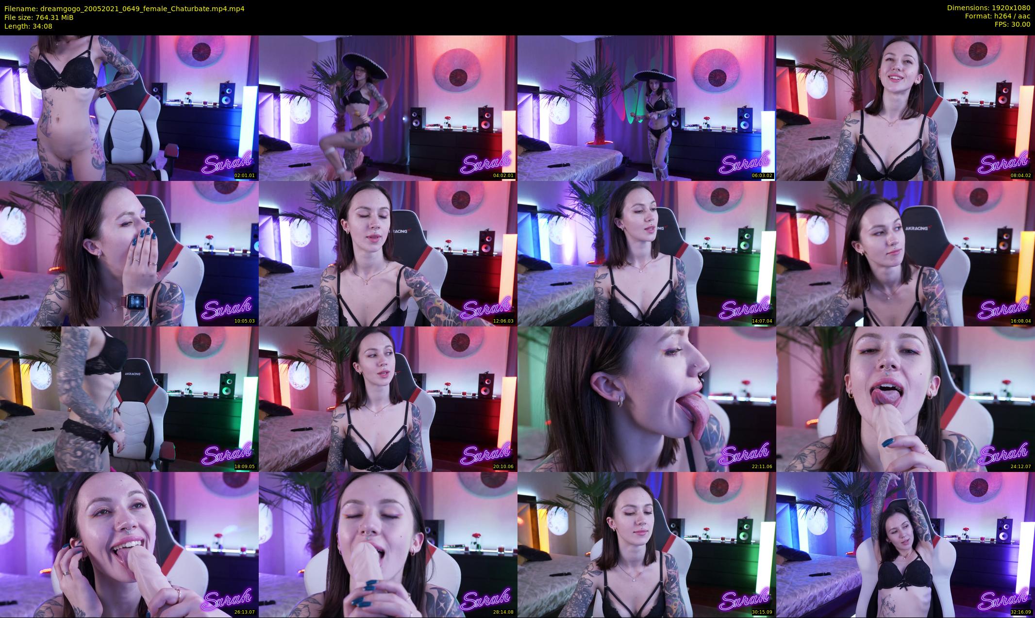 dreamgogo — 35 minute Chaturbate female cam show recording, 1080p, May 20, 2021