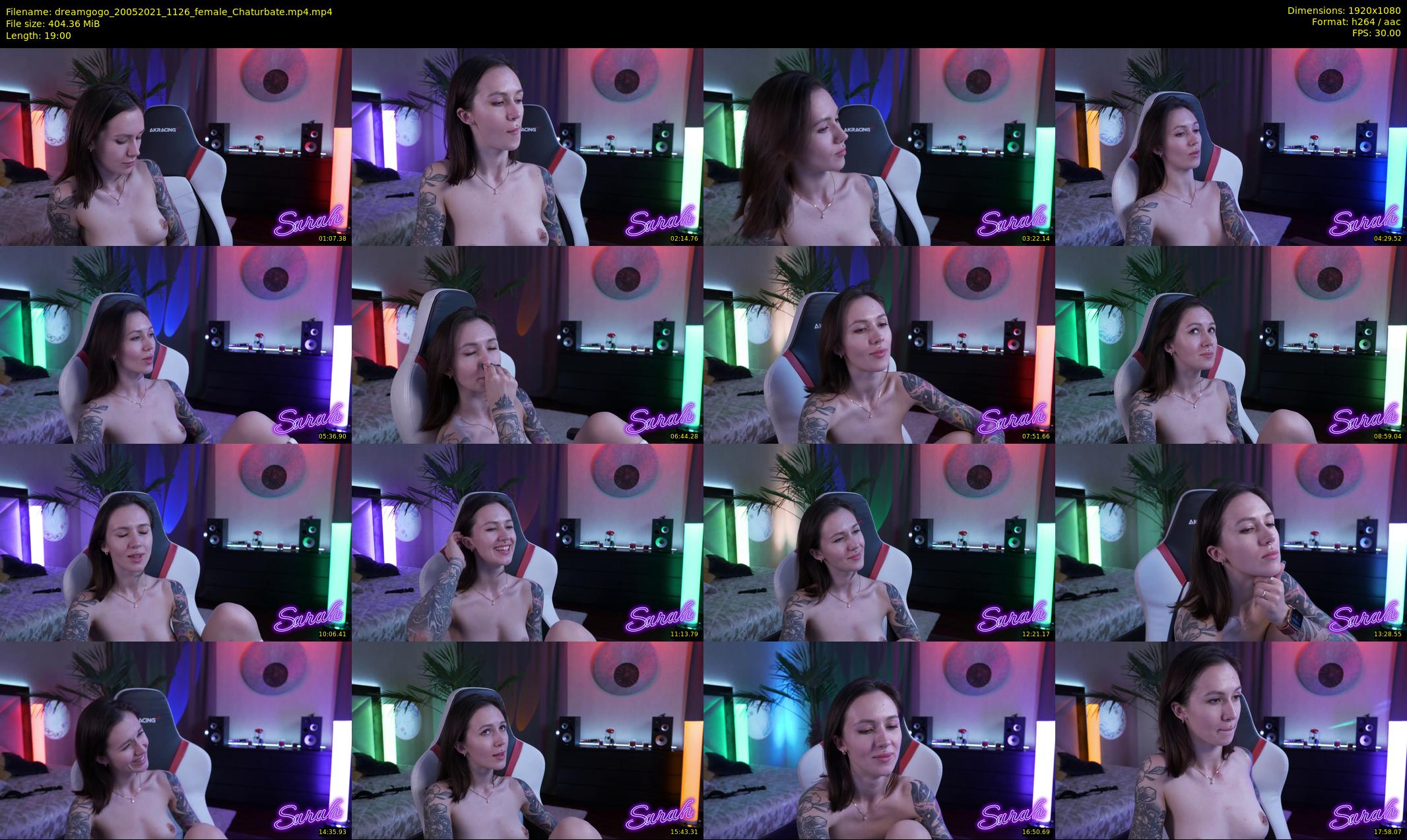 dreamgogo — 19 minute Chaturbate female cam show recording, 1080p, May 20, 2021