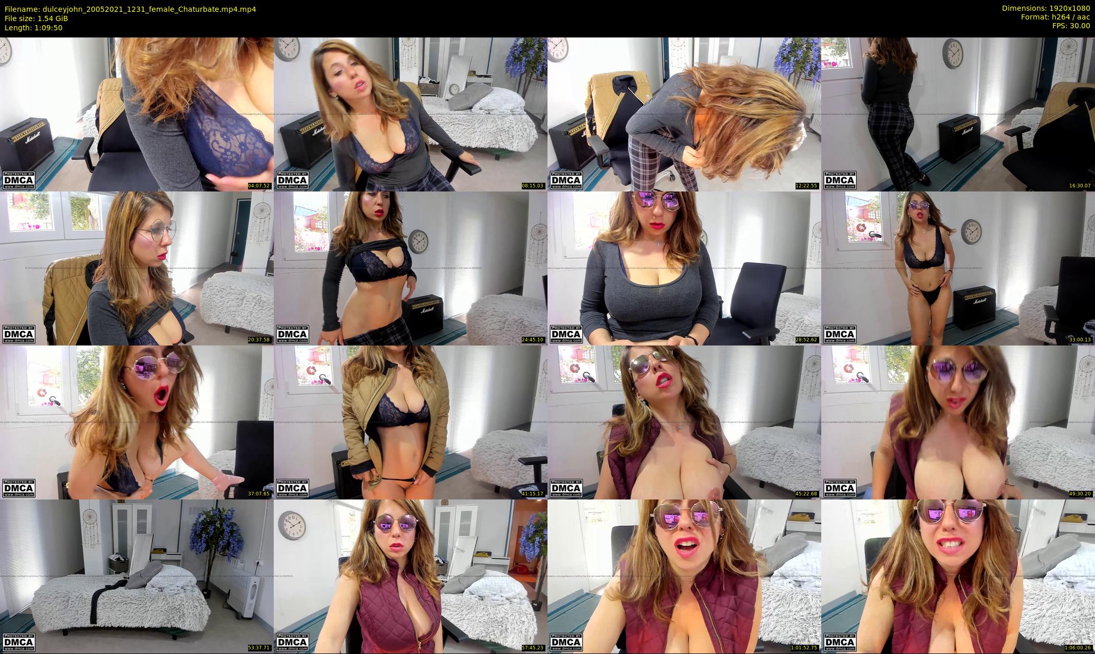 dulceyjohn — 70 minute Chaturbate female cam show recording, 1080p, May 20, 2021