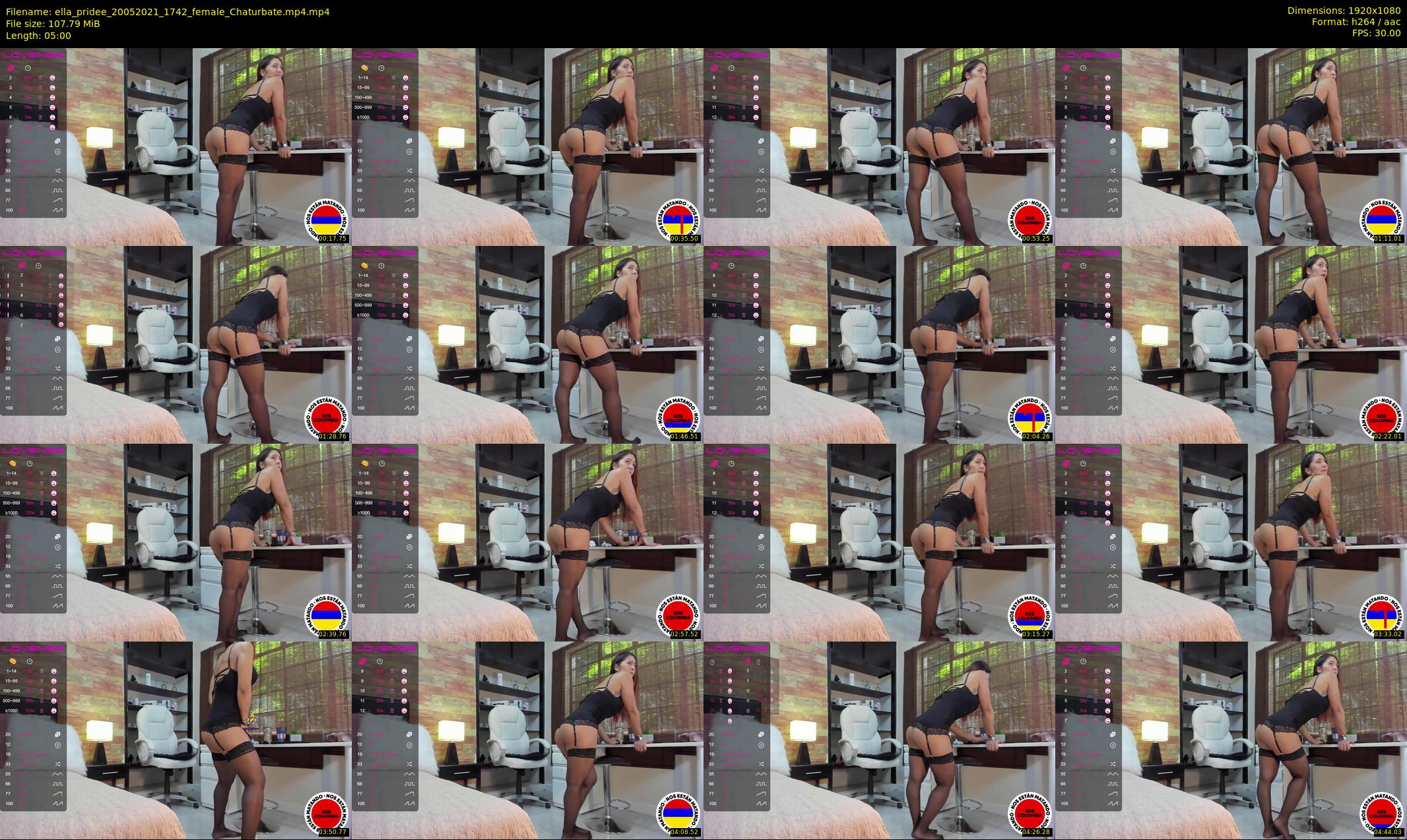 ella_pridee — 5 minute Chaturbate female cam show recording, 1080p, May 20, 2021