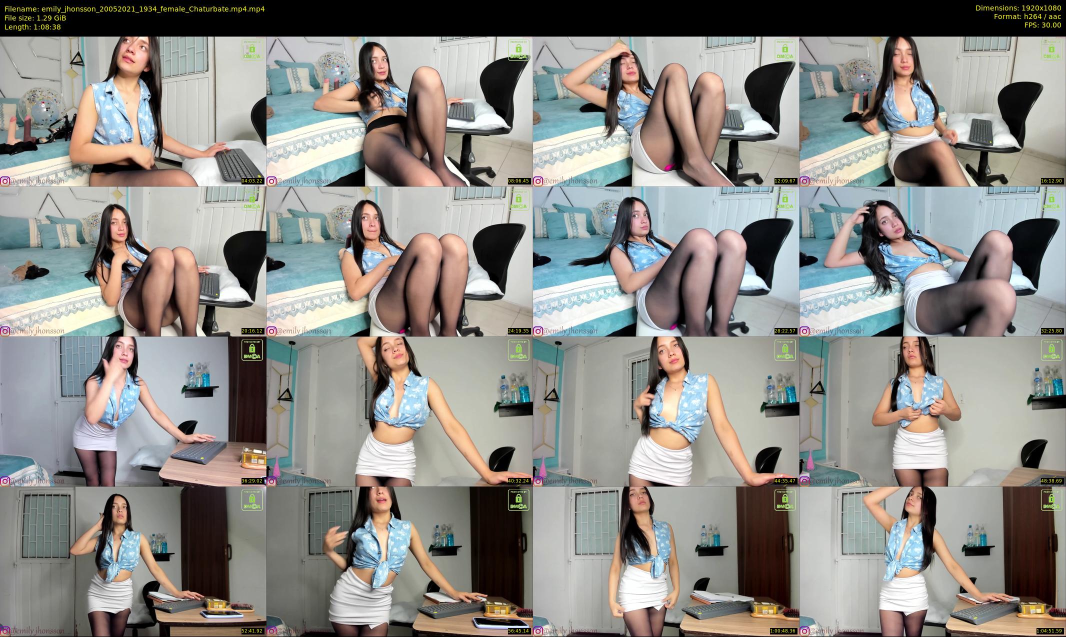 emily_jhonsson — 69 minute Chaturbate female cam show recording, 1080p, May 20, 2021