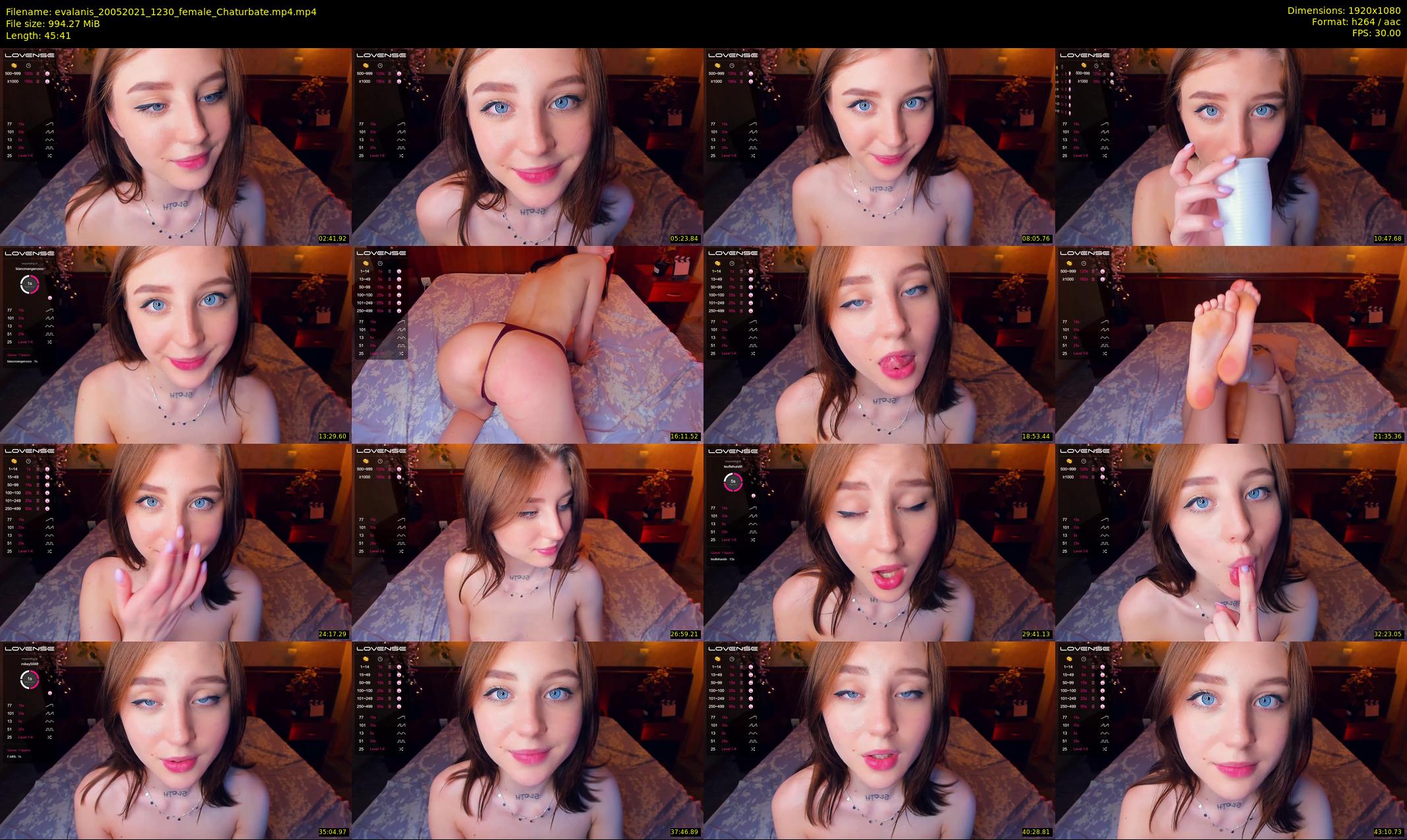 evalanis — 46 minute Chaturbate couple cam show recording, 1080p, May 20, 2021