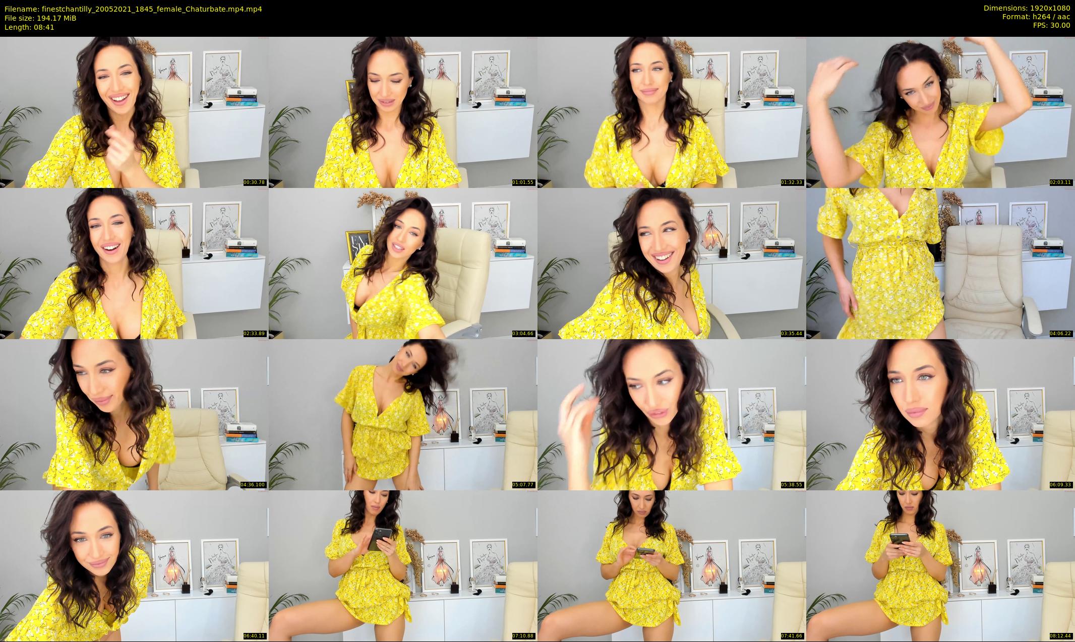 finestchantilly — 9 minute Chaturbate female cam show recording, 1080p, May 20, 2021