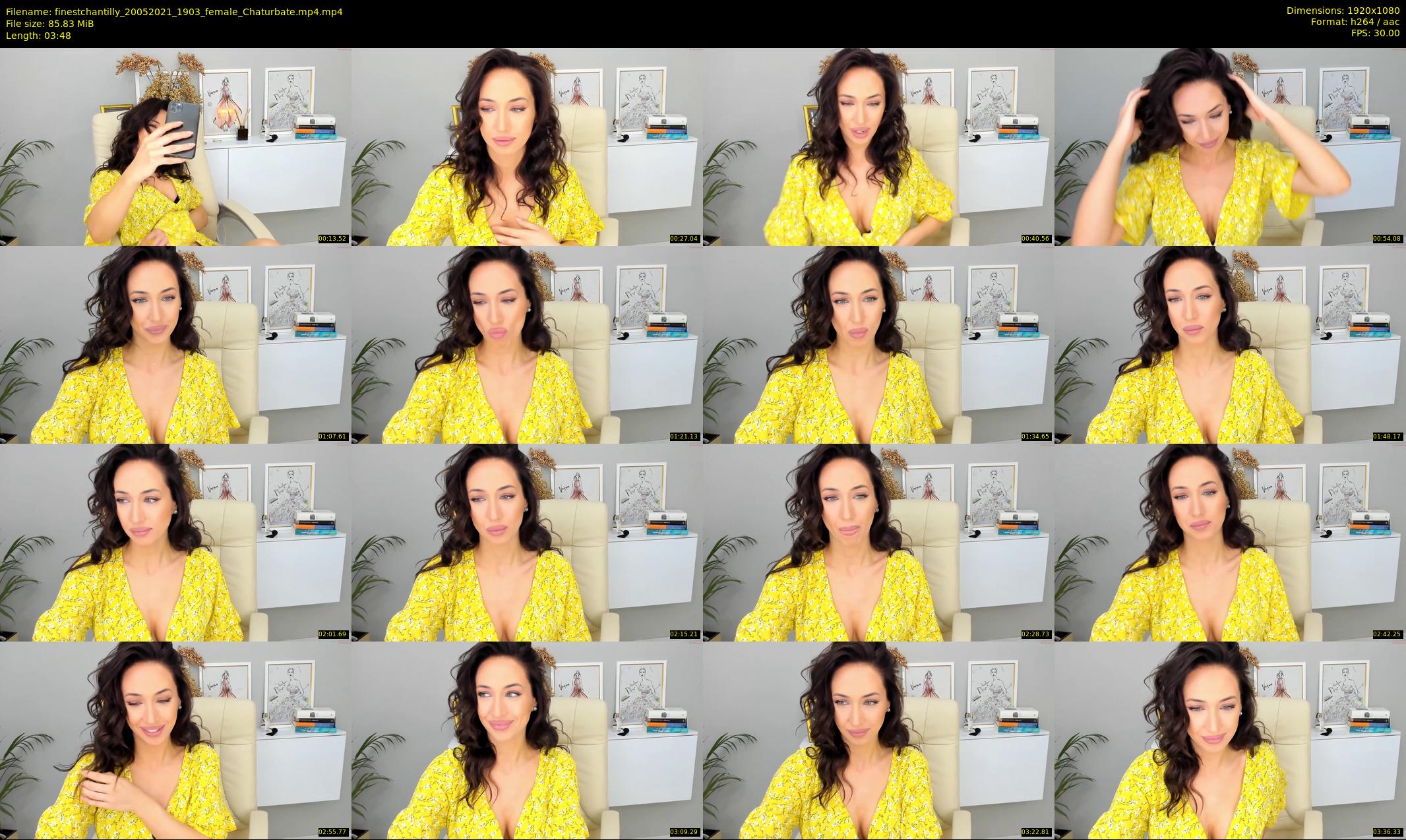 finestchantilly — 4 minute Chaturbate female cam show recording, 1080p, May 20, 2021