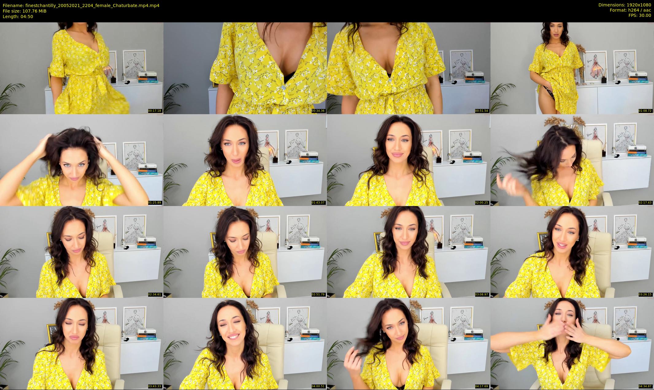 finestchantilly — 5 minute Chaturbate female cam show recording, 1080p, May 20, 2021