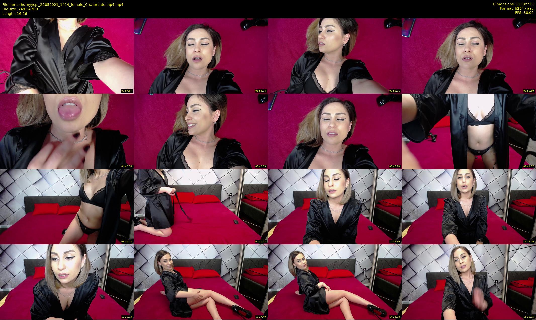 hornyycpl — 17 minute Chaturbate couple cam show recording, 720p, May 20, 2021
