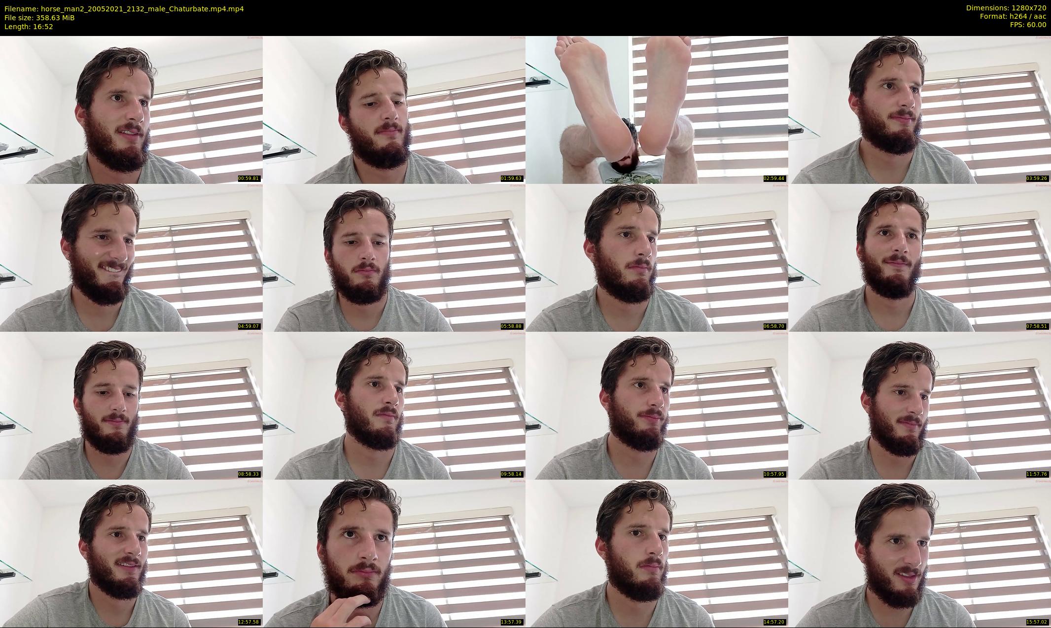 horse_man2 — 17 minute Chaturbate male cam show recording, 720p, May 20, 2021