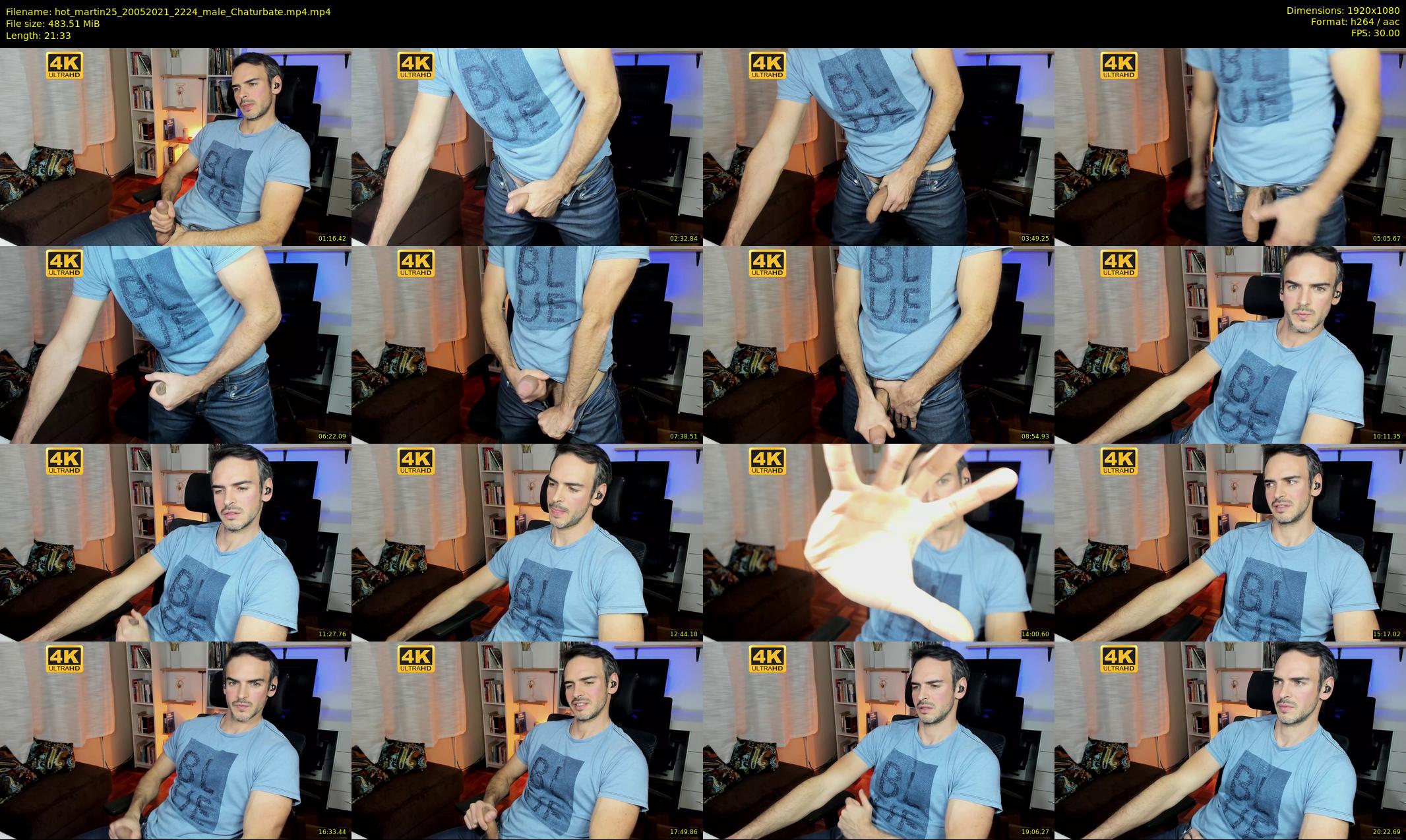 hot_martin25 — 22 minute Chaturbate male cam show recording, 1080p, May 20, 2021