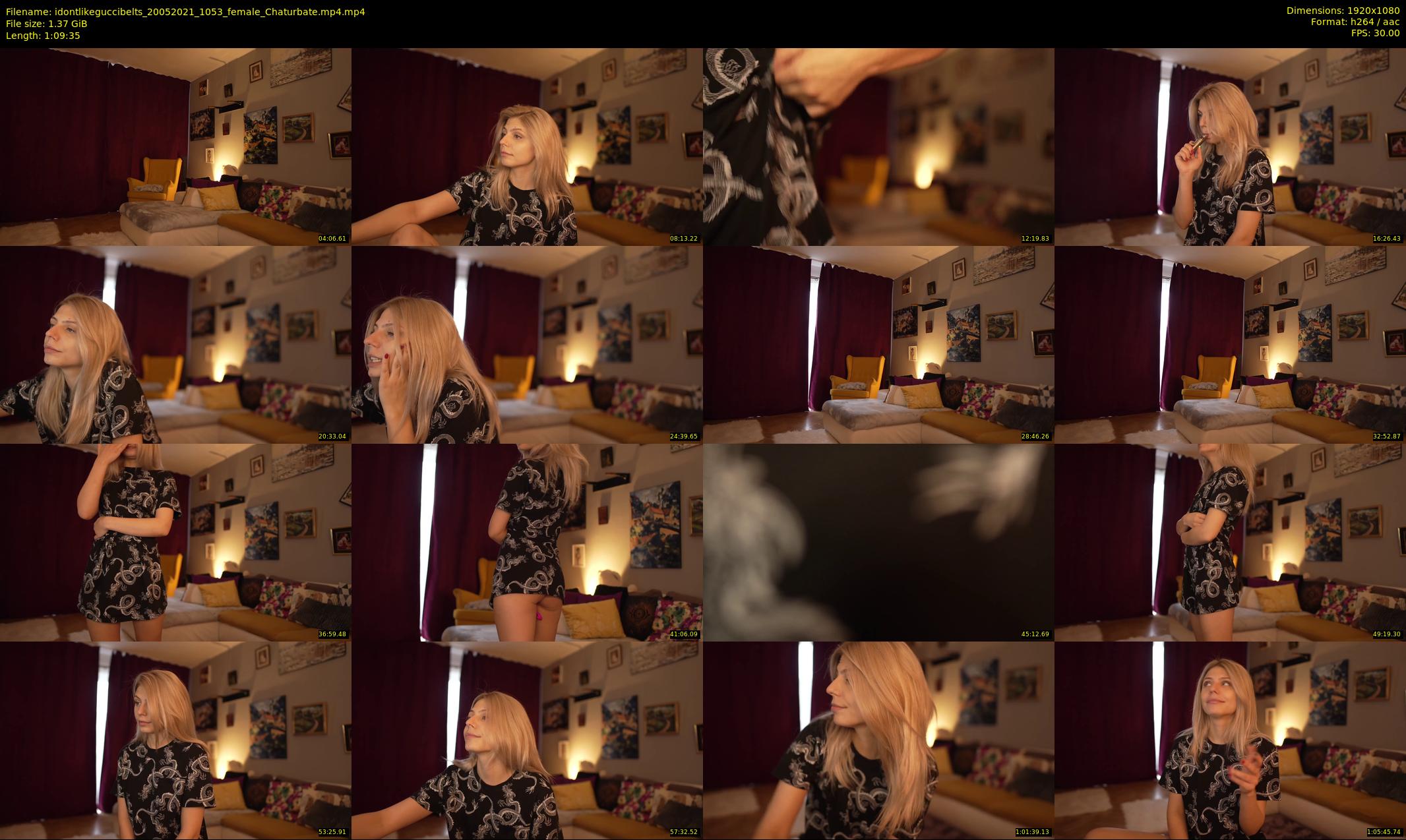 idontlikeguccibelts — 70 minute Chaturbate female cam show recording, 1080p, May 20, 2021