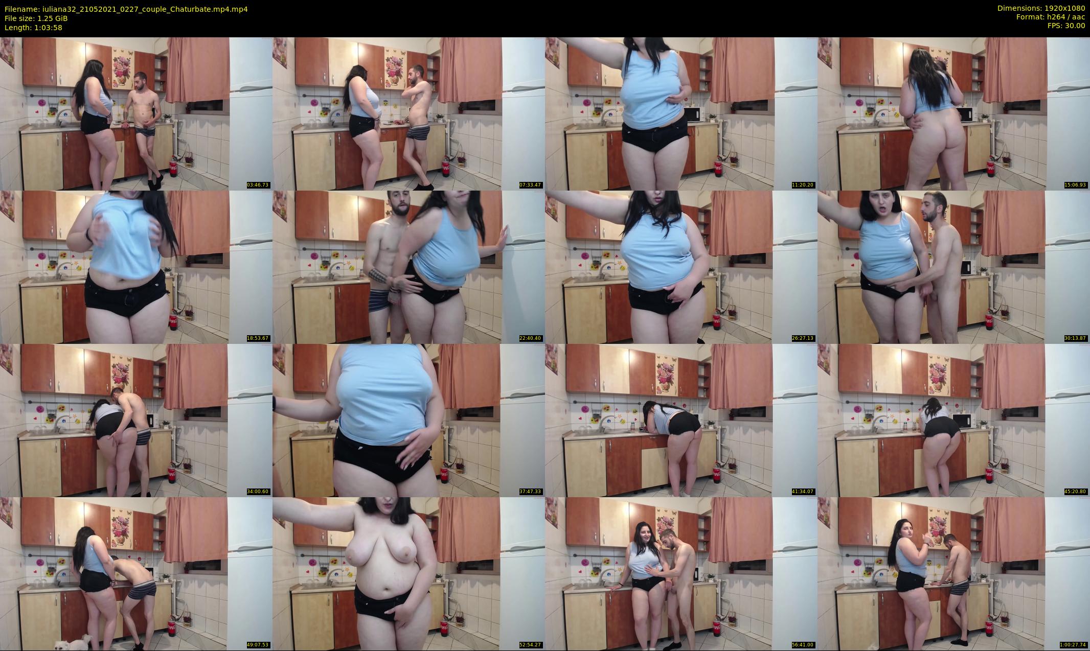 iuliana32 — 64 minute Chaturbate couple cam show recording, 1080p, May 21, 2021