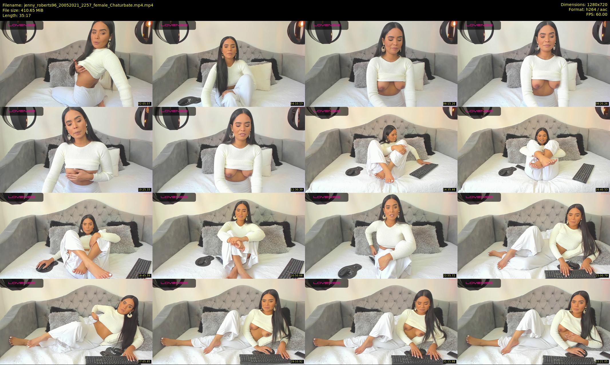 jenny_roberts96 — 36 minute Chaturbate female cam show recording, 720p, May 20, 2021