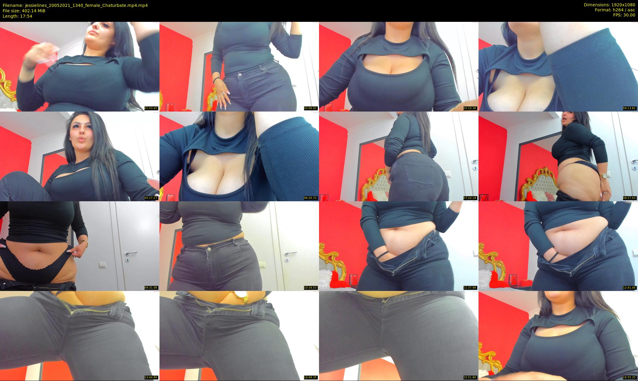jessielines — 18 minute Chaturbate female cam show recording, 1080p, May 20, 2021