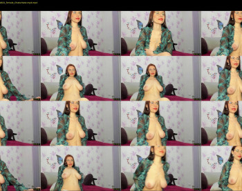 karolinecher — 5 minute Chaturbate female cam show recording, 720p, May 20, 2021
