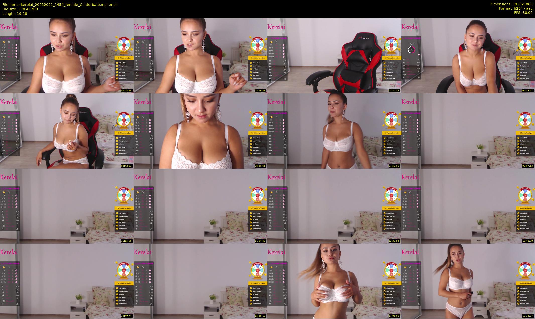 kerelai — 20 minute Chaturbate female cam show recording, 1080p, May 20, 2021