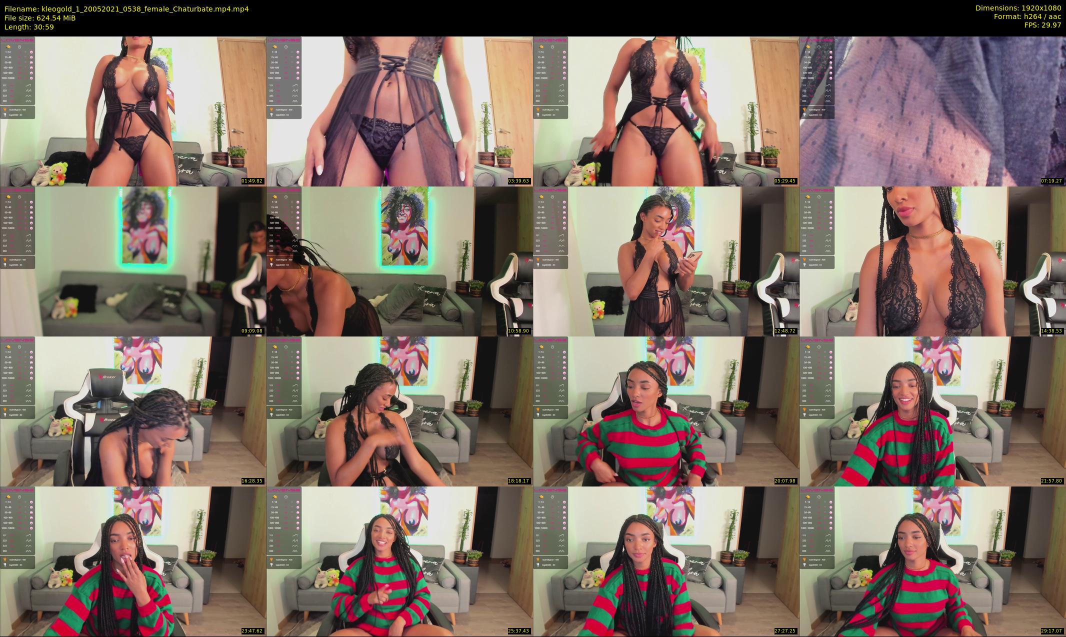 kleogold_1 — 31 minute Chaturbate female cam show recording, 1080p, May 20, 2021