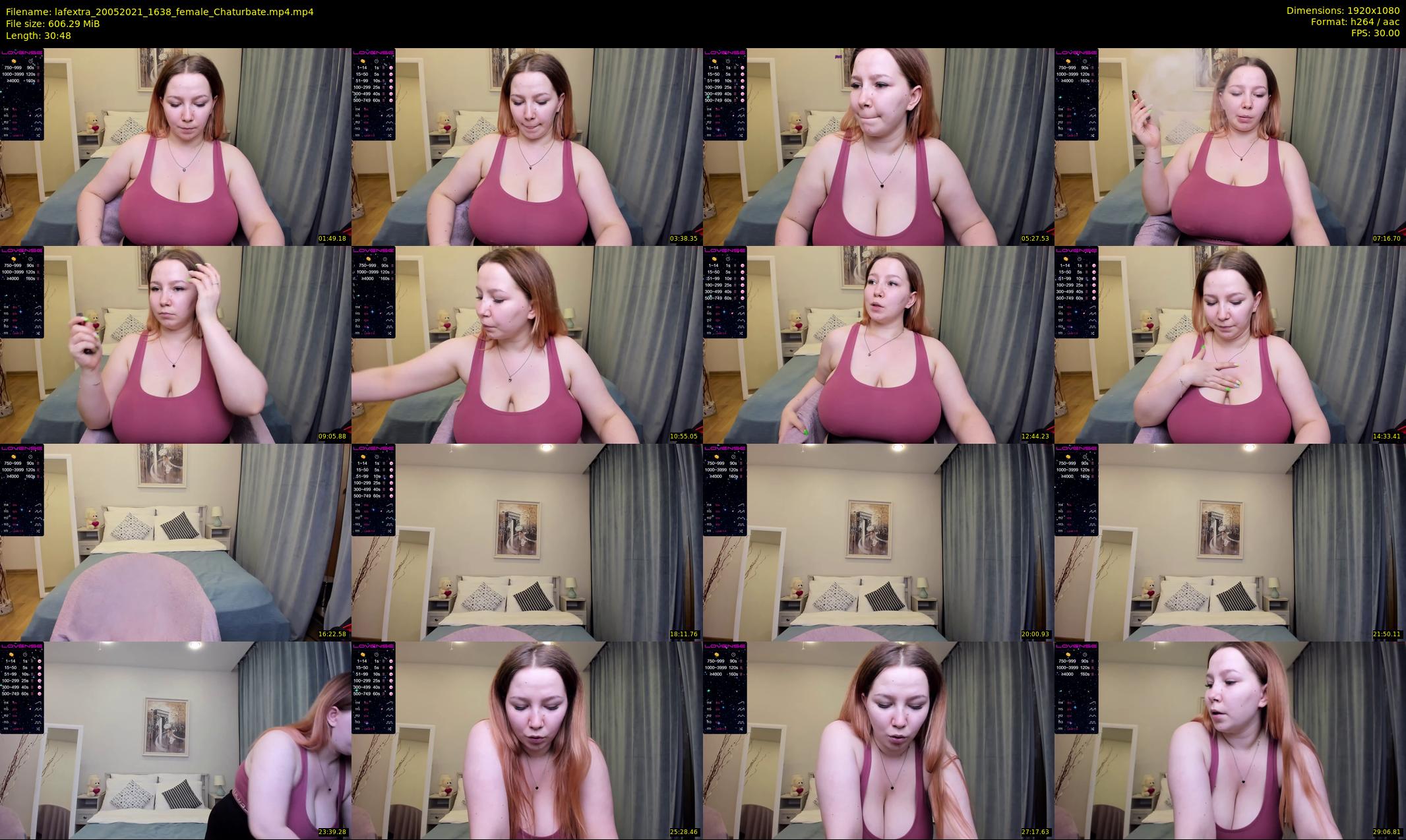 lafextra — 31 minute Chaturbate female cam show recording, 1080p, May 20, 2021