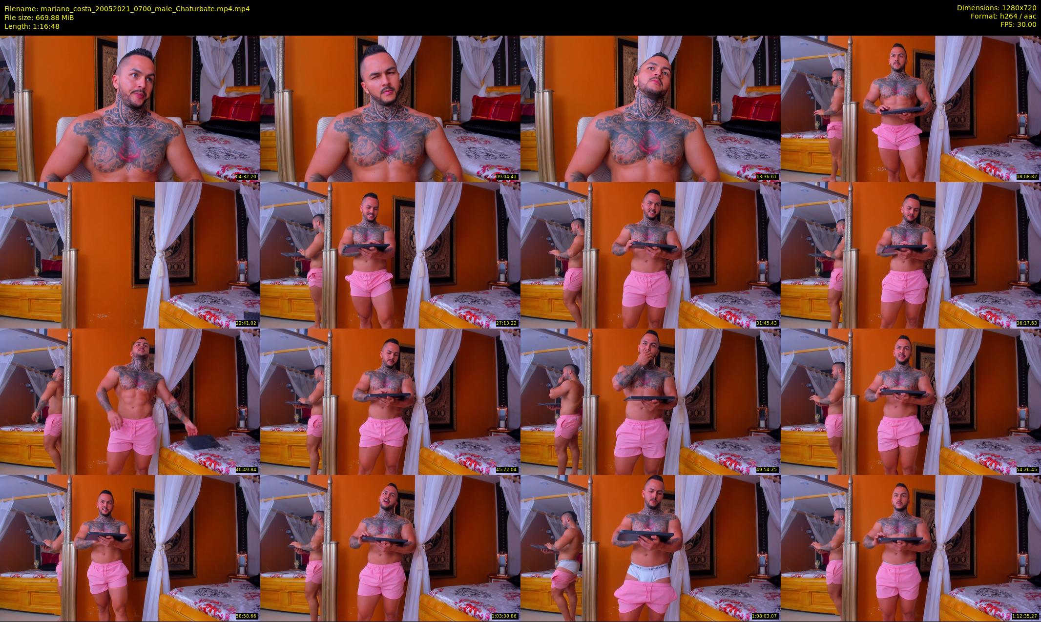 mariano_costa — 77 minute Chaturbate male cam show recording, 720p, May 20, 2021