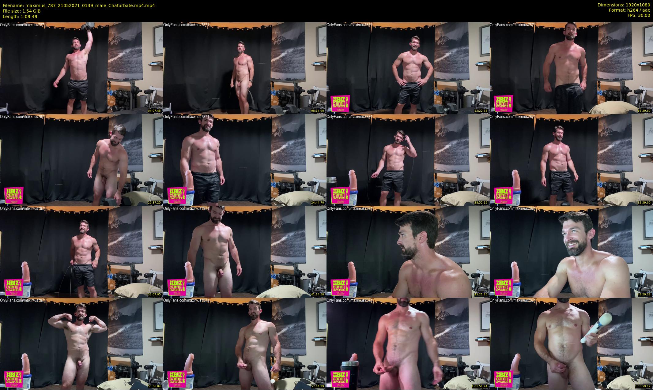 maximus_787 — 70 minute Chaturbate male cam show recording, 1080p, May 21, 2021