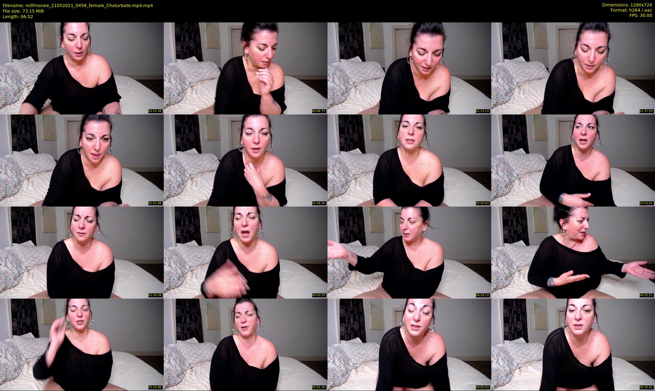milfmonee — 7 minute Chaturbate female cam show recording, 720p, May 21, 2021