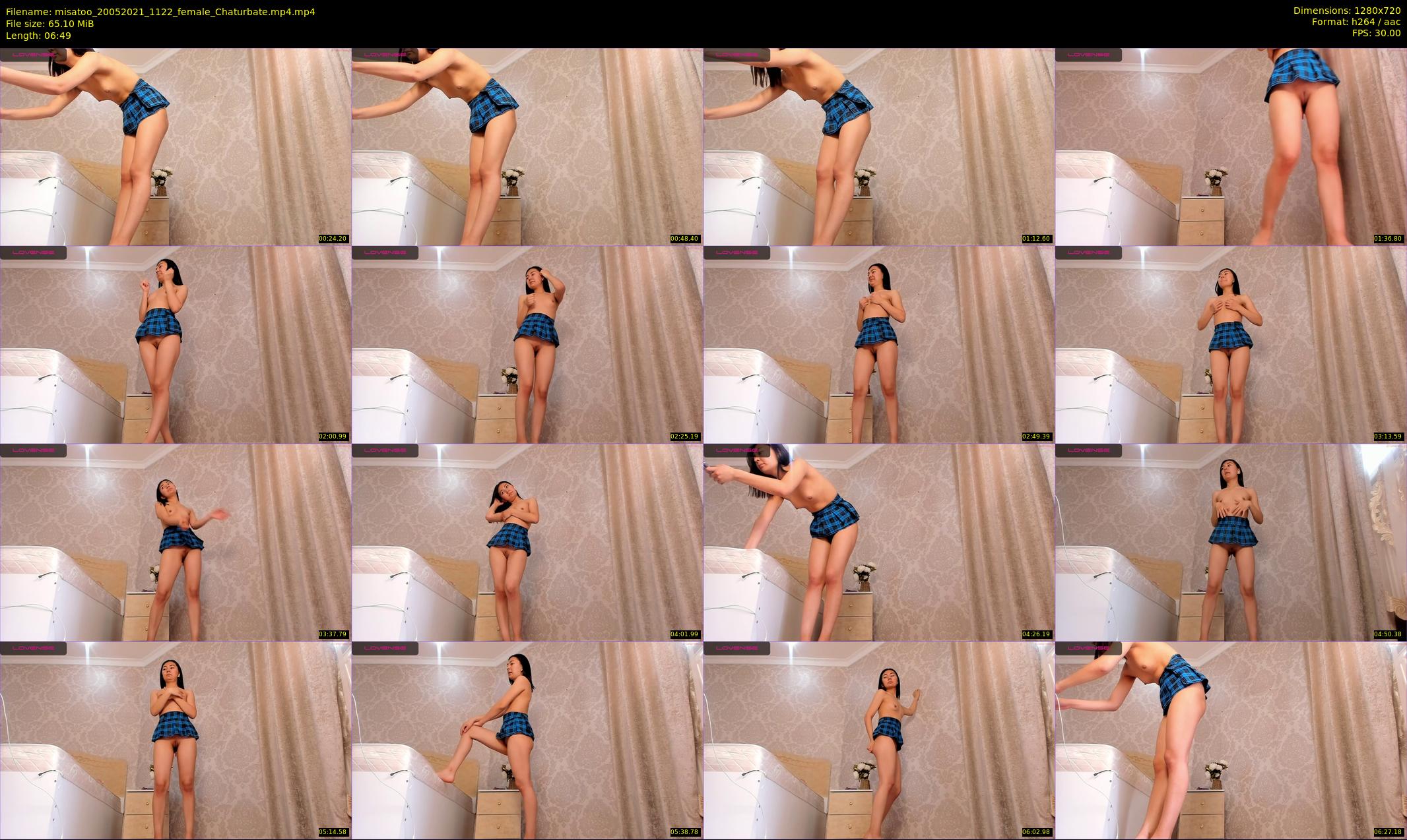 misatoo — 7 minute Chaturbate female cam show recording, 720p, May 20, 2021