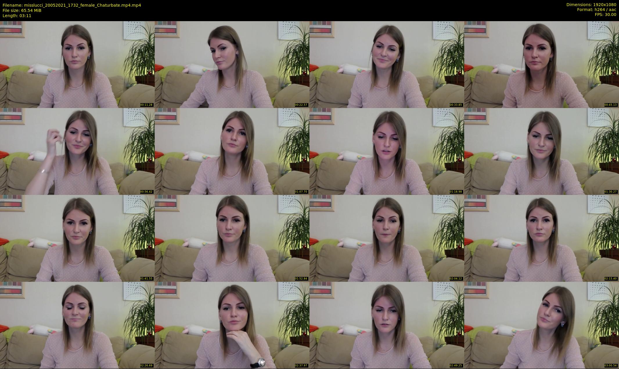 misslucci — 4 minute Chaturbate female cam show recording, 1080p, May 20, 2021