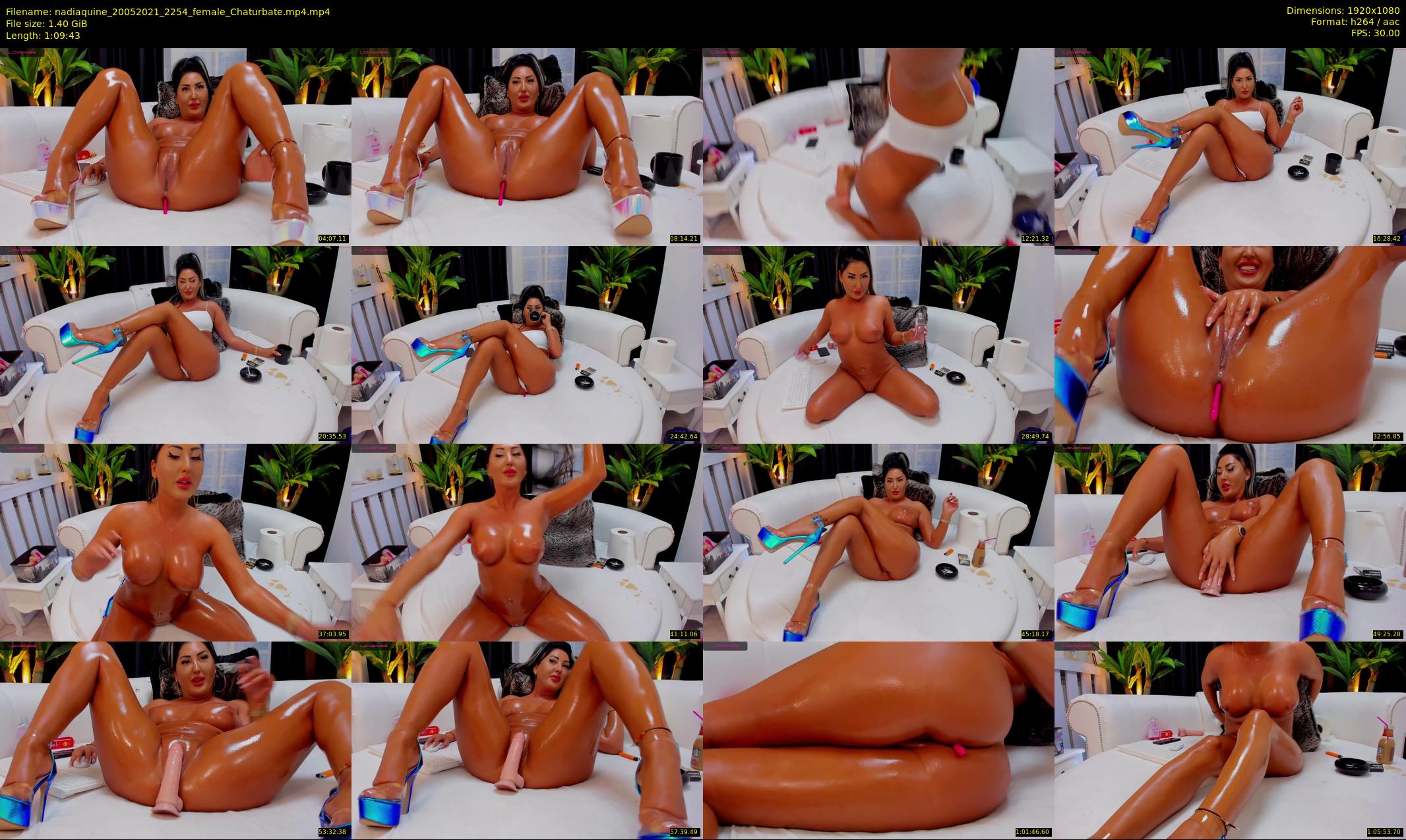nadiaquine — 70 minute Chaturbate female cam show recording, 1080p, May 20, 2021