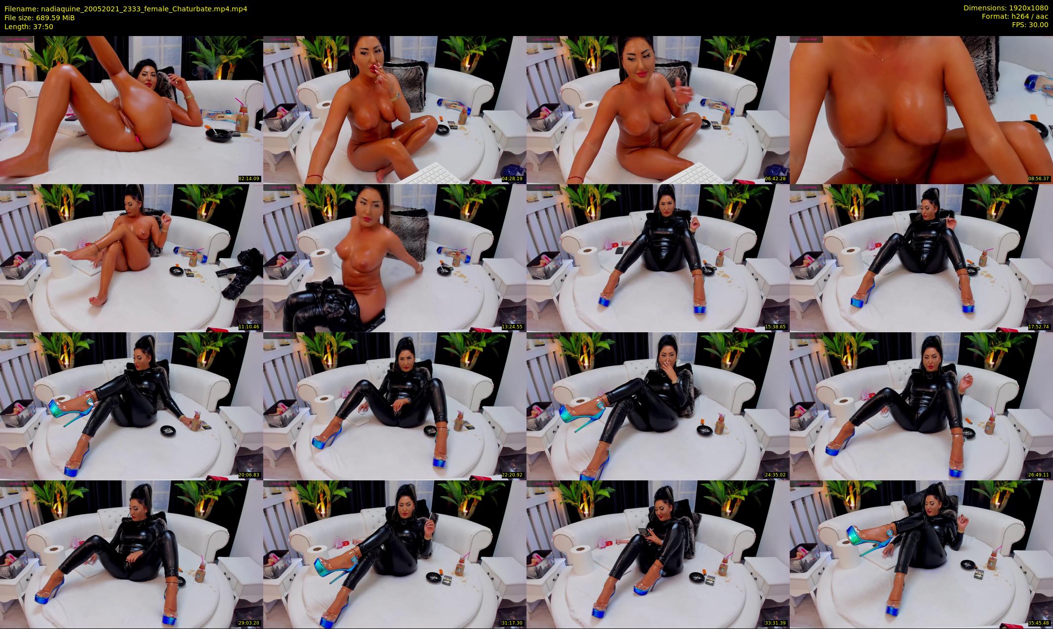 nadiaquine — 38 minute Chaturbate female cam show recording, 1080p, May 20, 2021