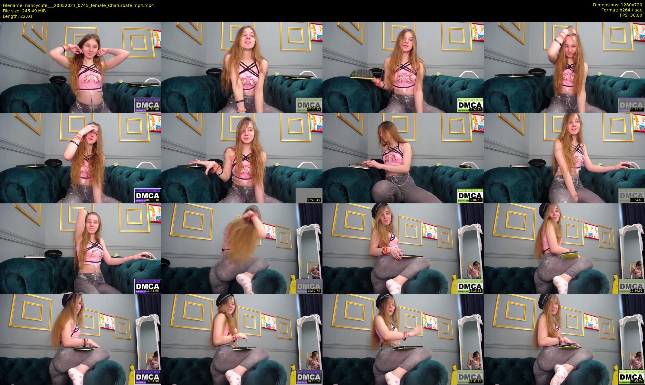 nancycute__ — 23 minute Chaturbate female cam show recording, 720p, May 20, 2021