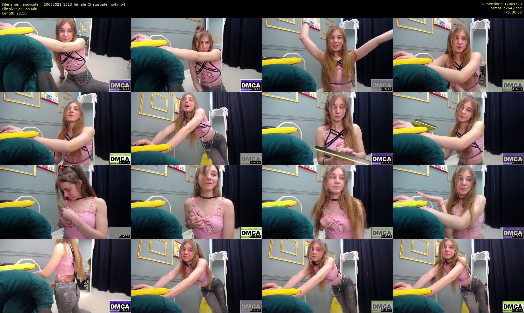 nancycute__ — 23 minute Chaturbate female cam show recording, 720p, May 20, 2021