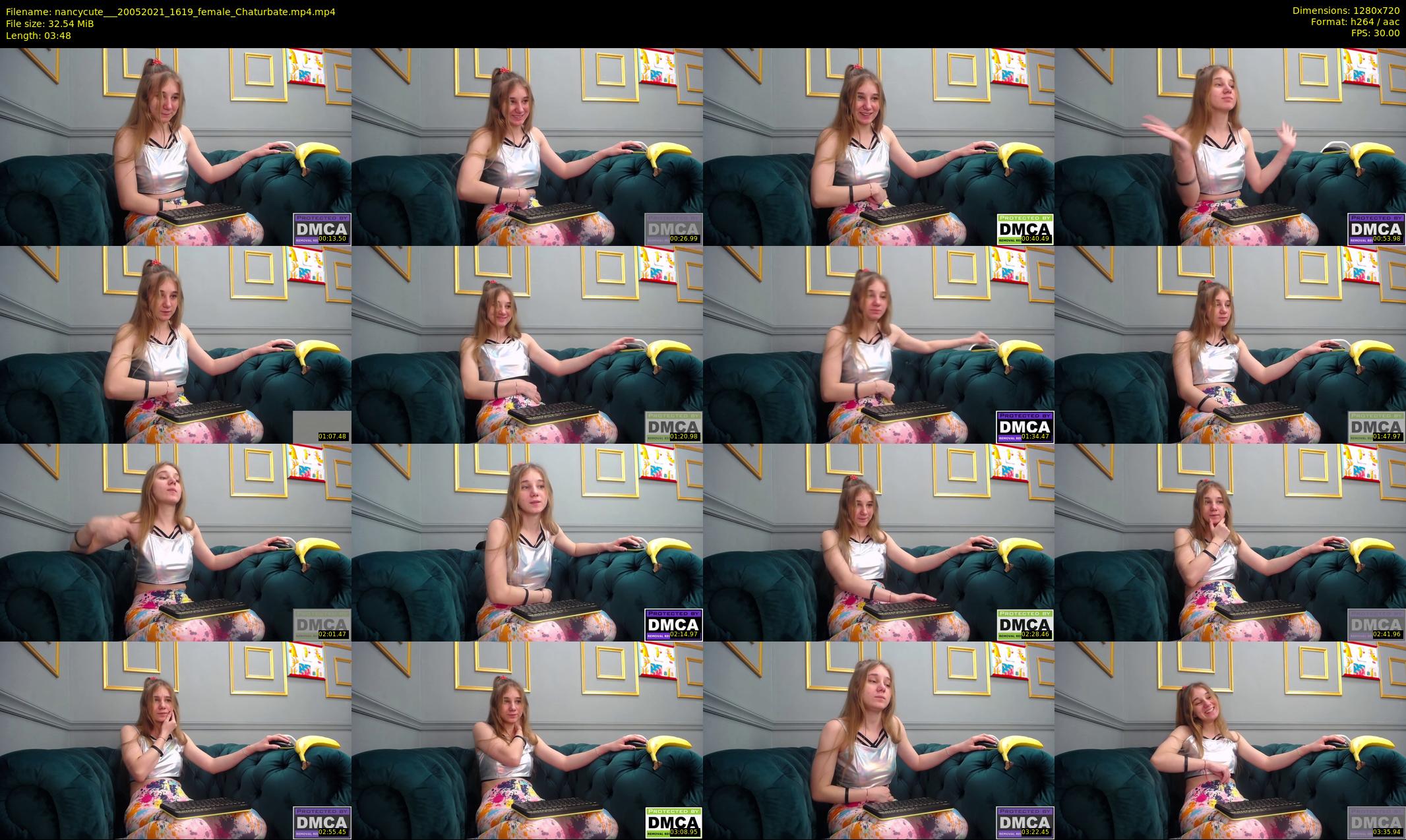 nancycute__ — 4 minute Chaturbate female cam show recording, 720p, May 20, 2021