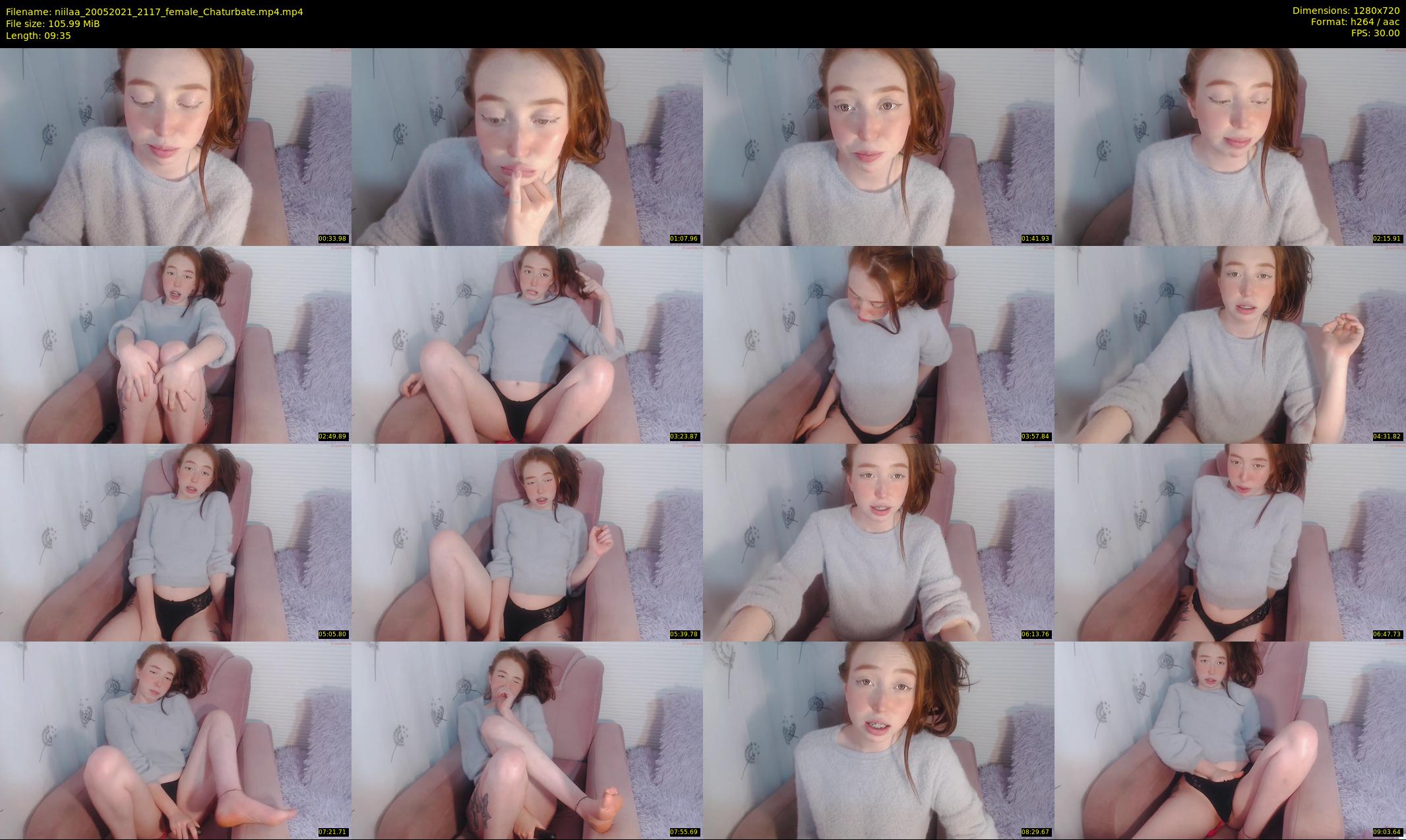 niilaa — 10 minute Chaturbate female cam show recording, 720p, May 20, 2021