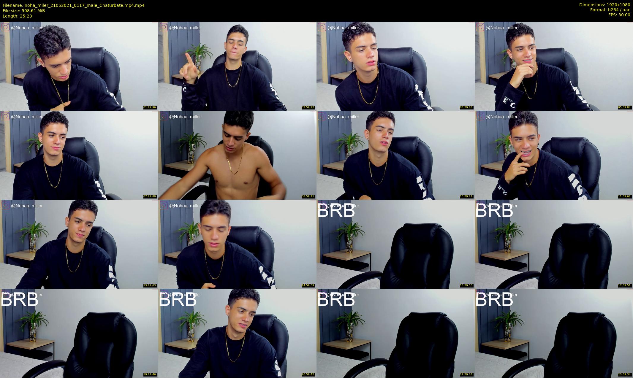 noha_miler — 26 minute Chaturbate male cam show recording, 1080p, May 21, 2021