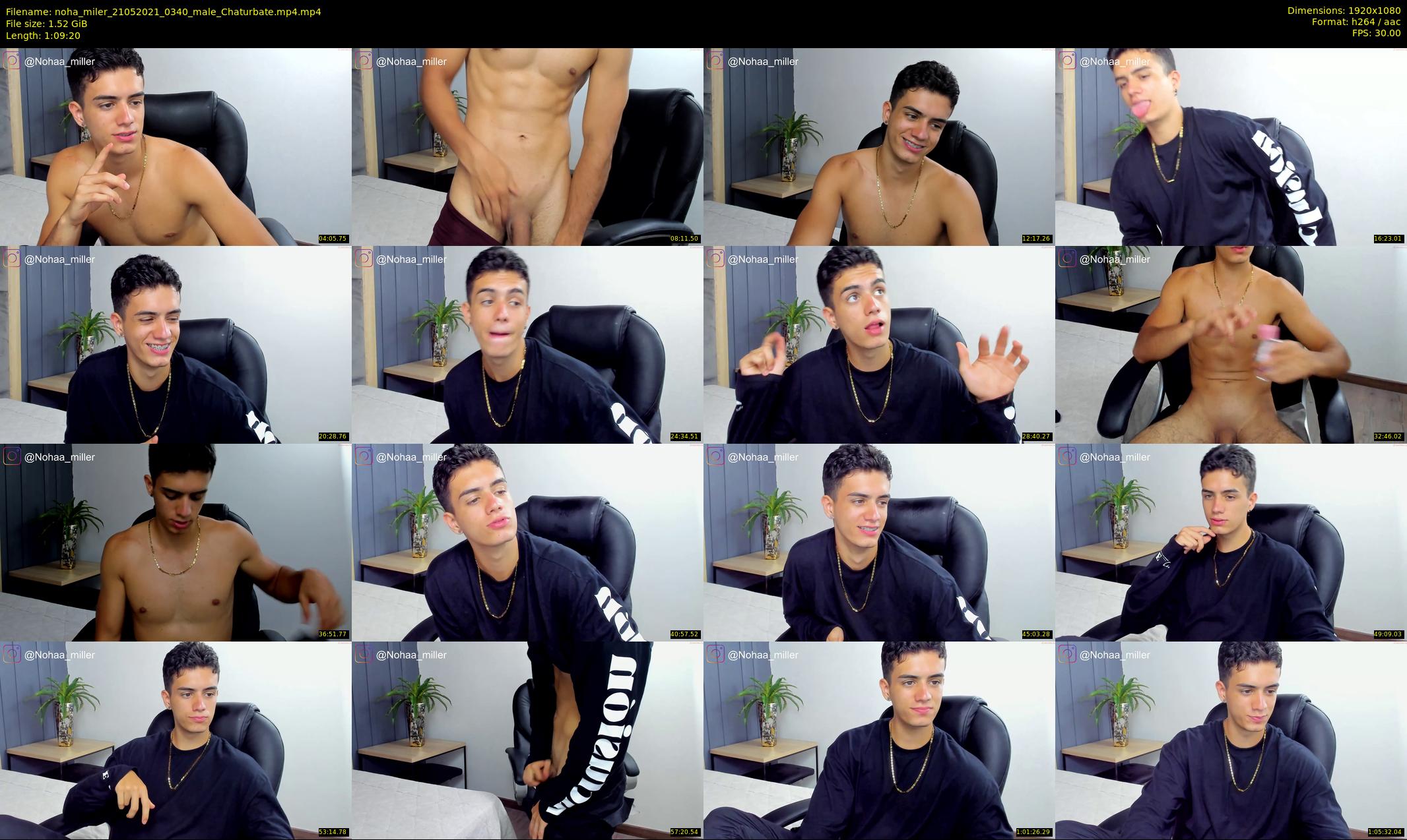 noha_miler — 70 minute Chaturbate male cam show recording, 1080p, May 21, 2021