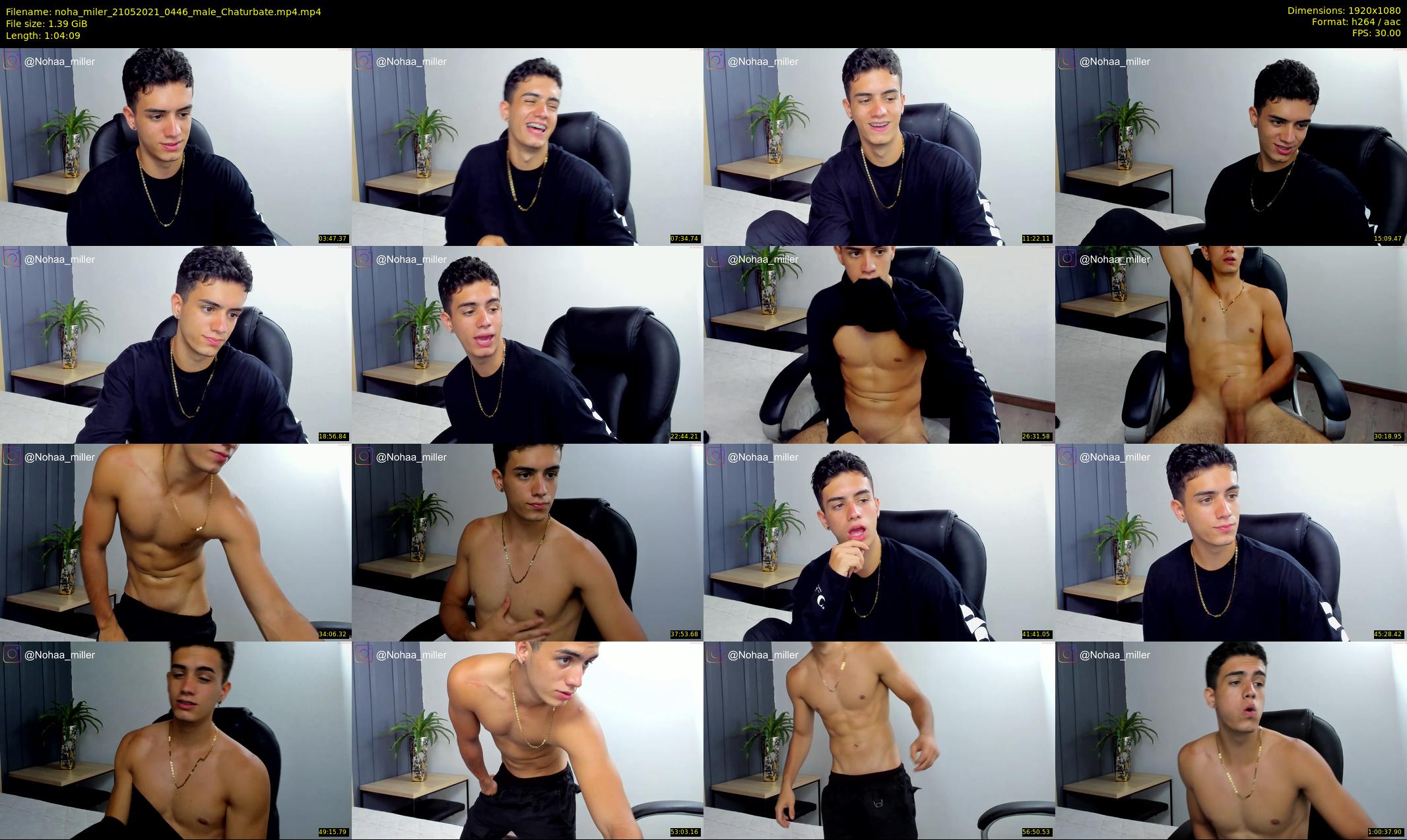 noha_miler — 65 minute Chaturbate male cam show recording, 1080p, May 21, 2021