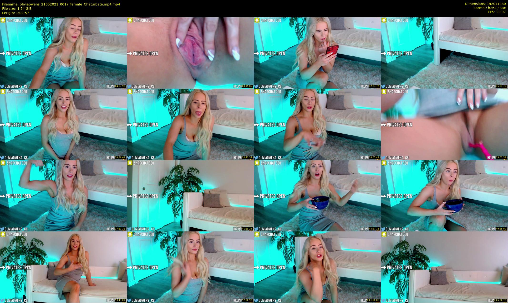 oliviaowens — 70 minute Chaturbate female cam show recording, 1080p, May 21, 2021