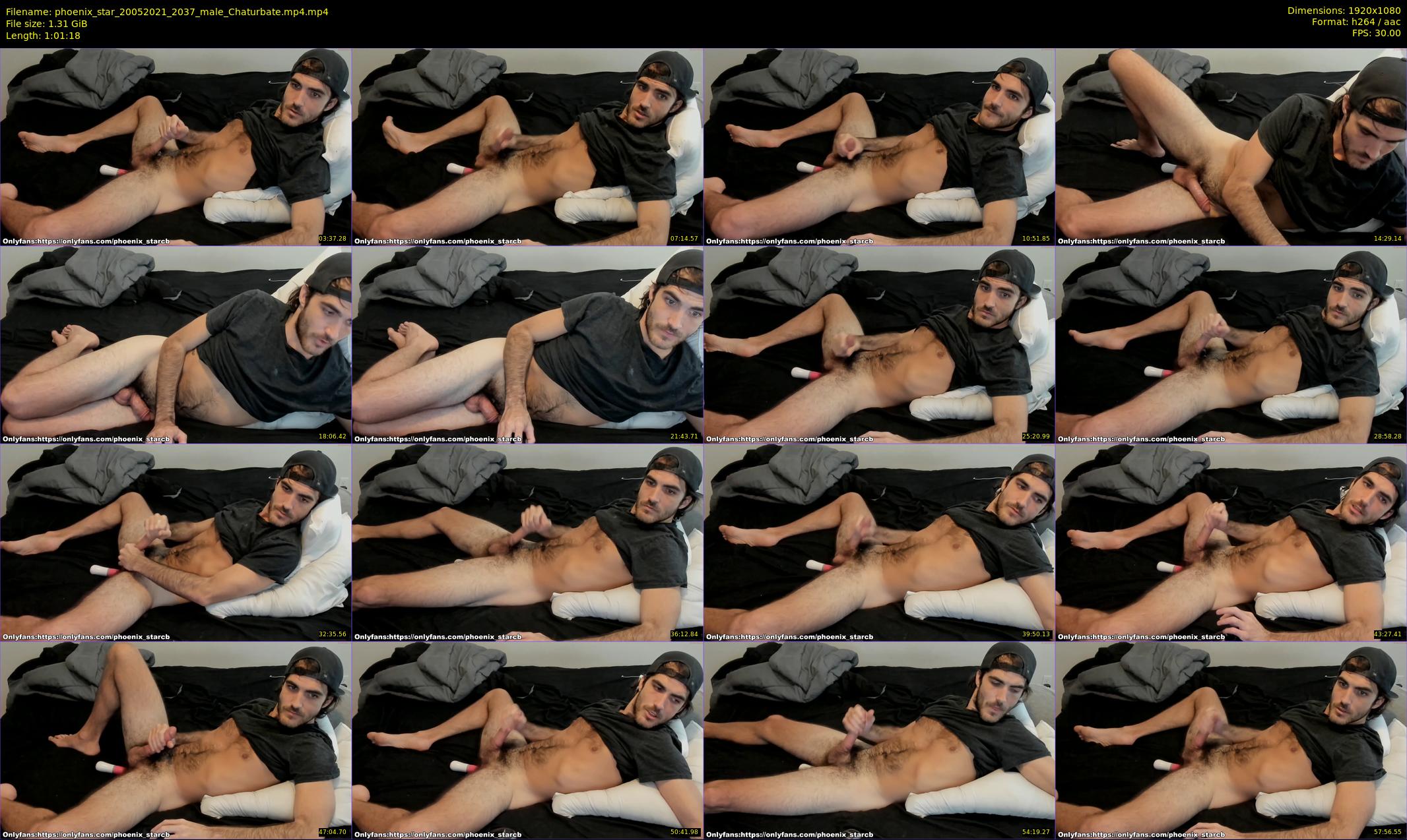 phoenix_star — 62 minute Chaturbate male cam show recording, 1080p, May 20, 2021