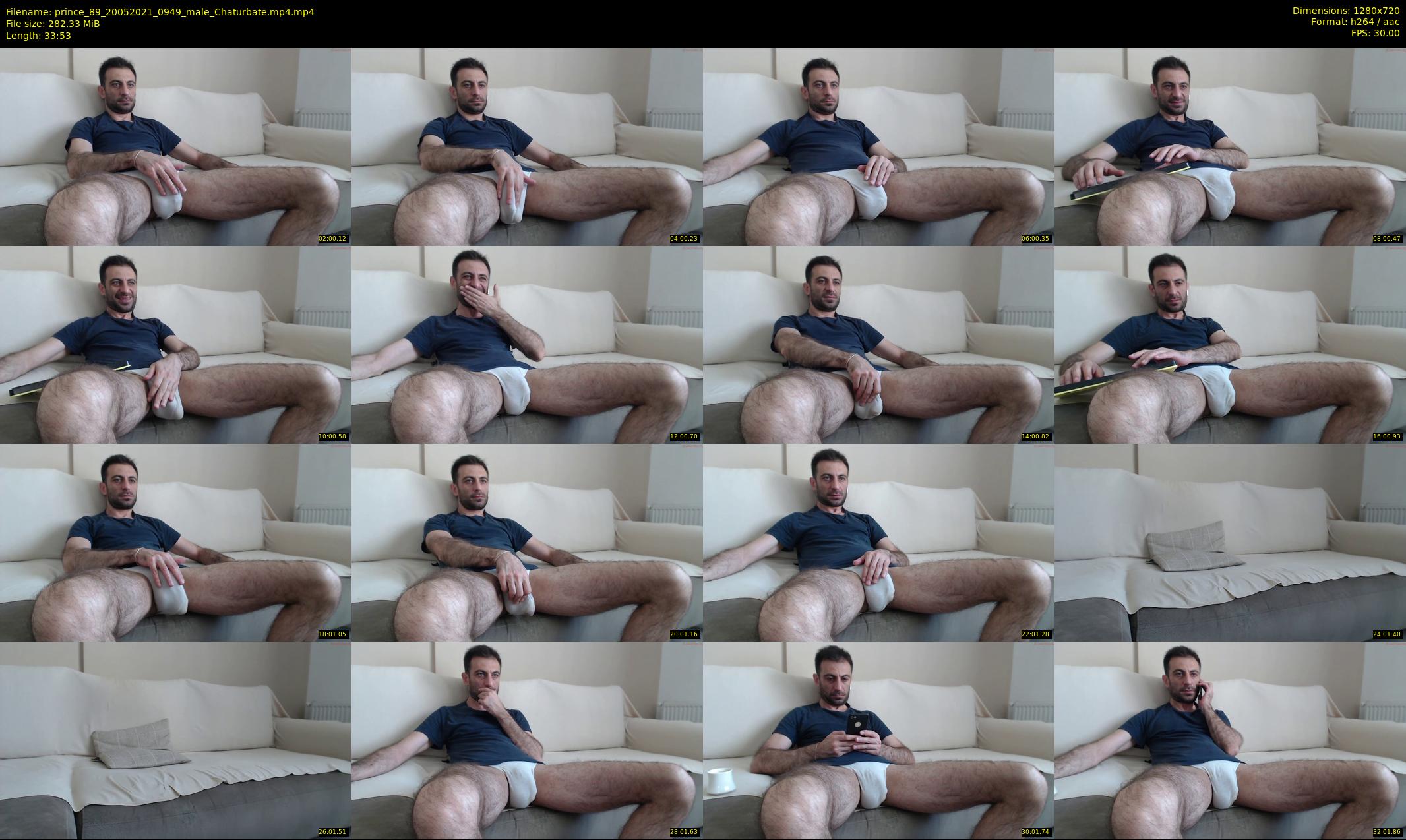 prince_89 — 34 minute Chaturbate male cam show recording, 720p, May 20, 2021
