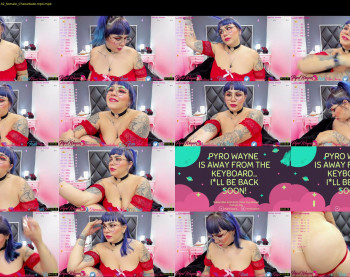 pyrowayne — 48 minute Chaturbate female cam show recording, 720p, May 21, 2021